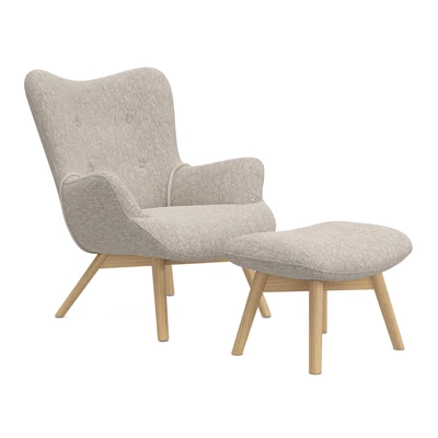 Firo Loungestol inkl. fotpall