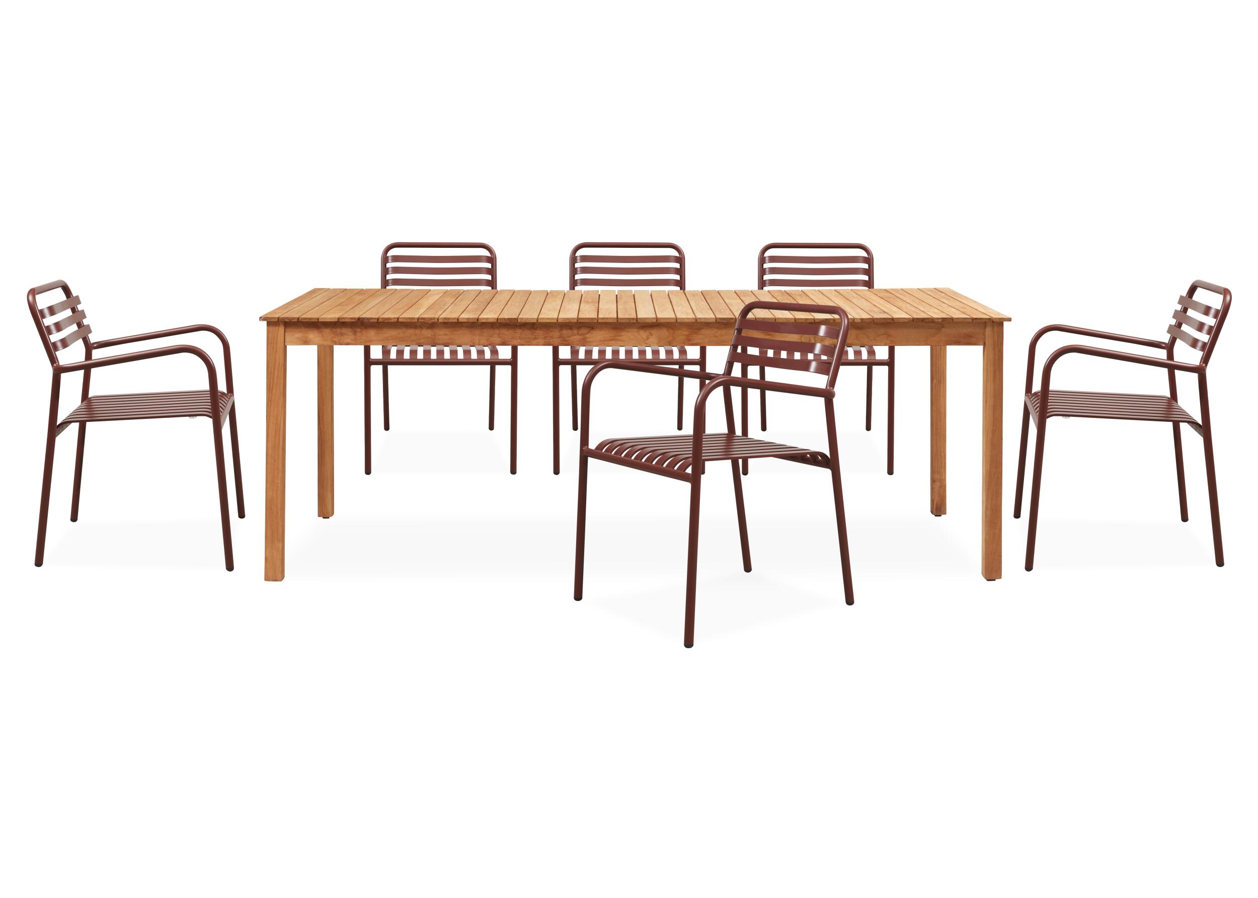 Sigrun + Akadi Trädgårdsmöbelgrupp 