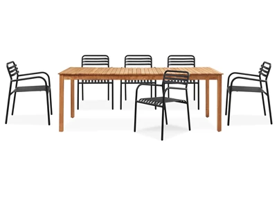 Sigrun + Akadi Trädgårdsmöbelgrupp