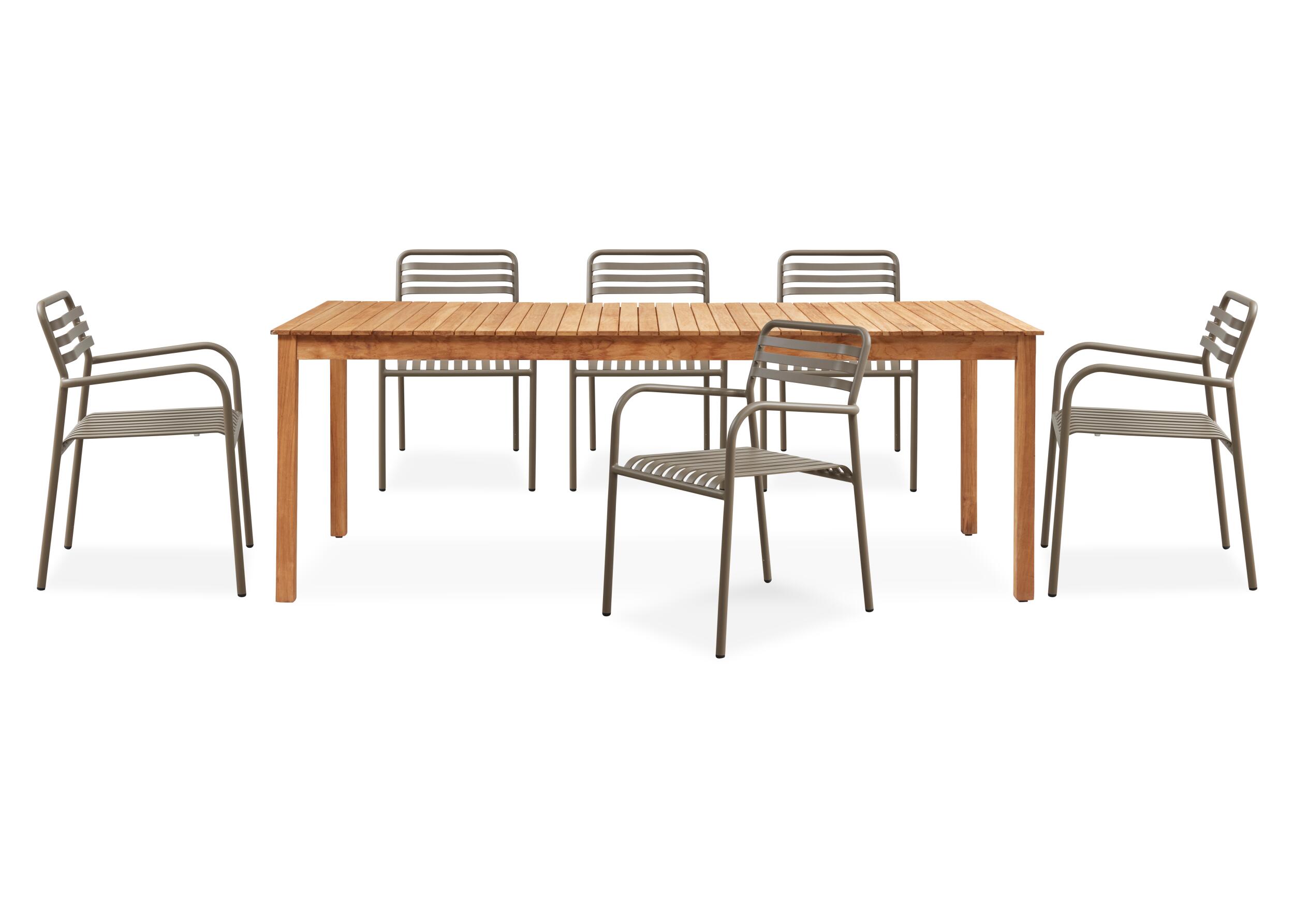 Sigrun + Akadi Trädgårdsmöbelgrupp 