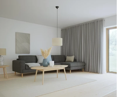 Nyland högervänd soffa med schäslong