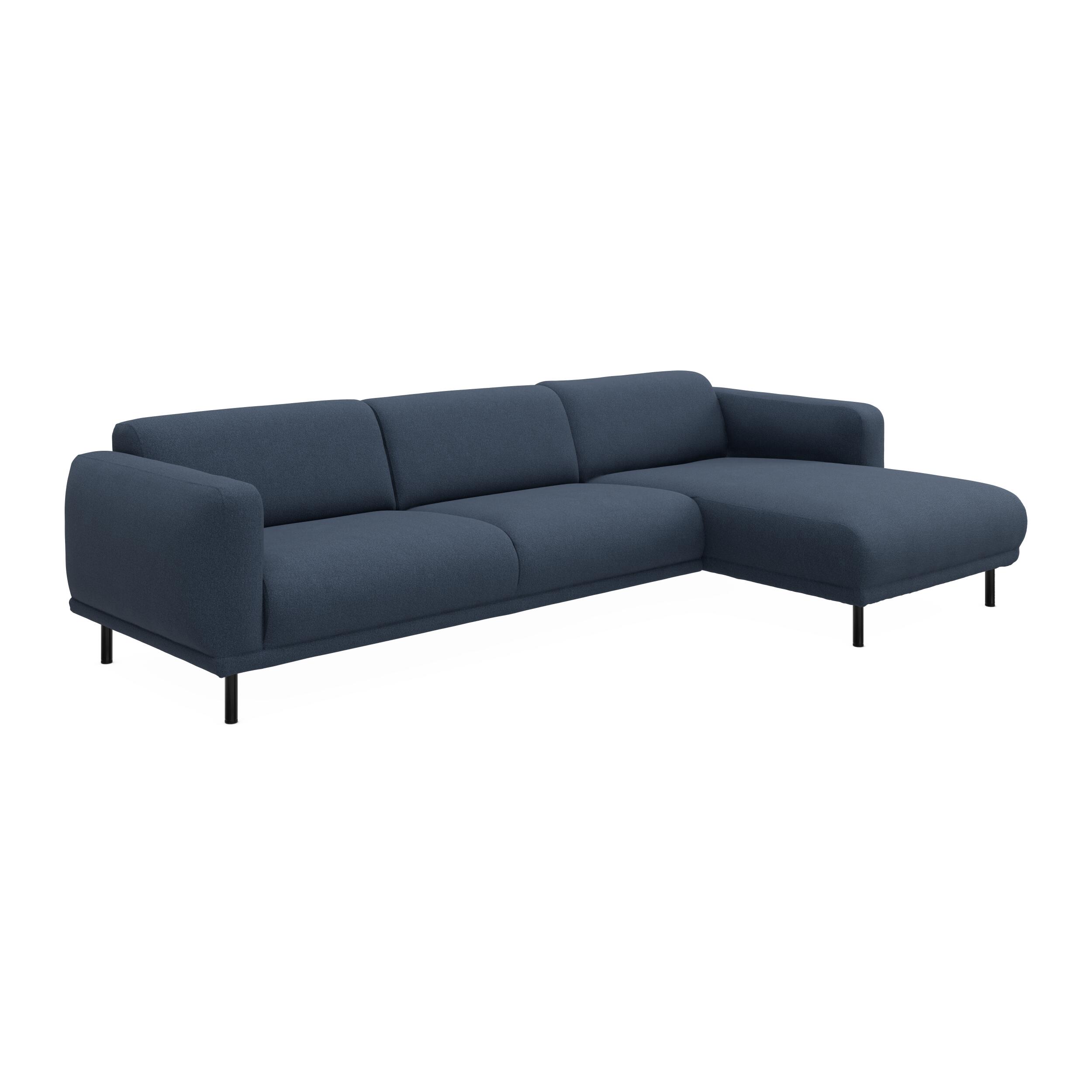 Parker högervänd soffa med schäslong 