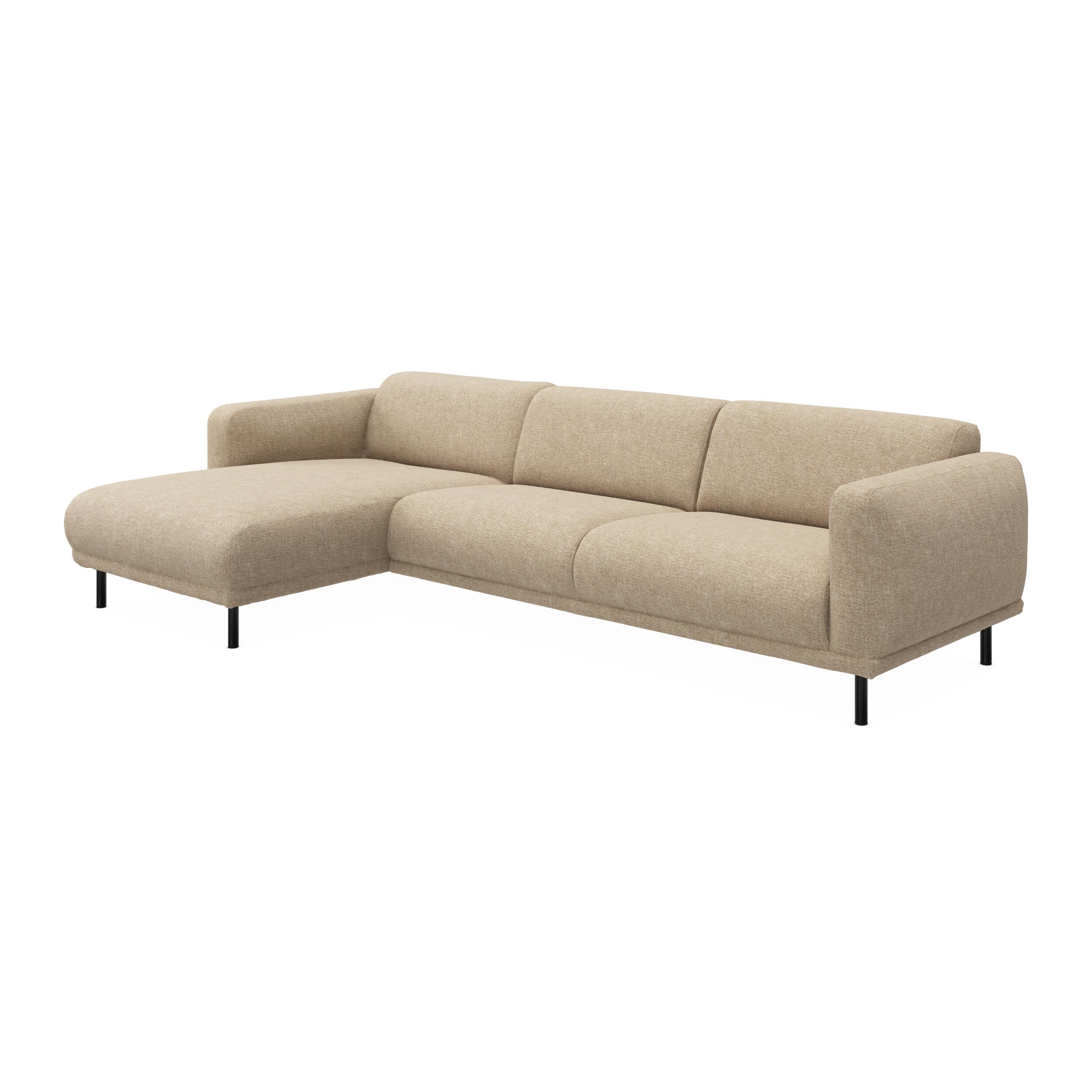 Parker vänstervänd soffa med schäslong 