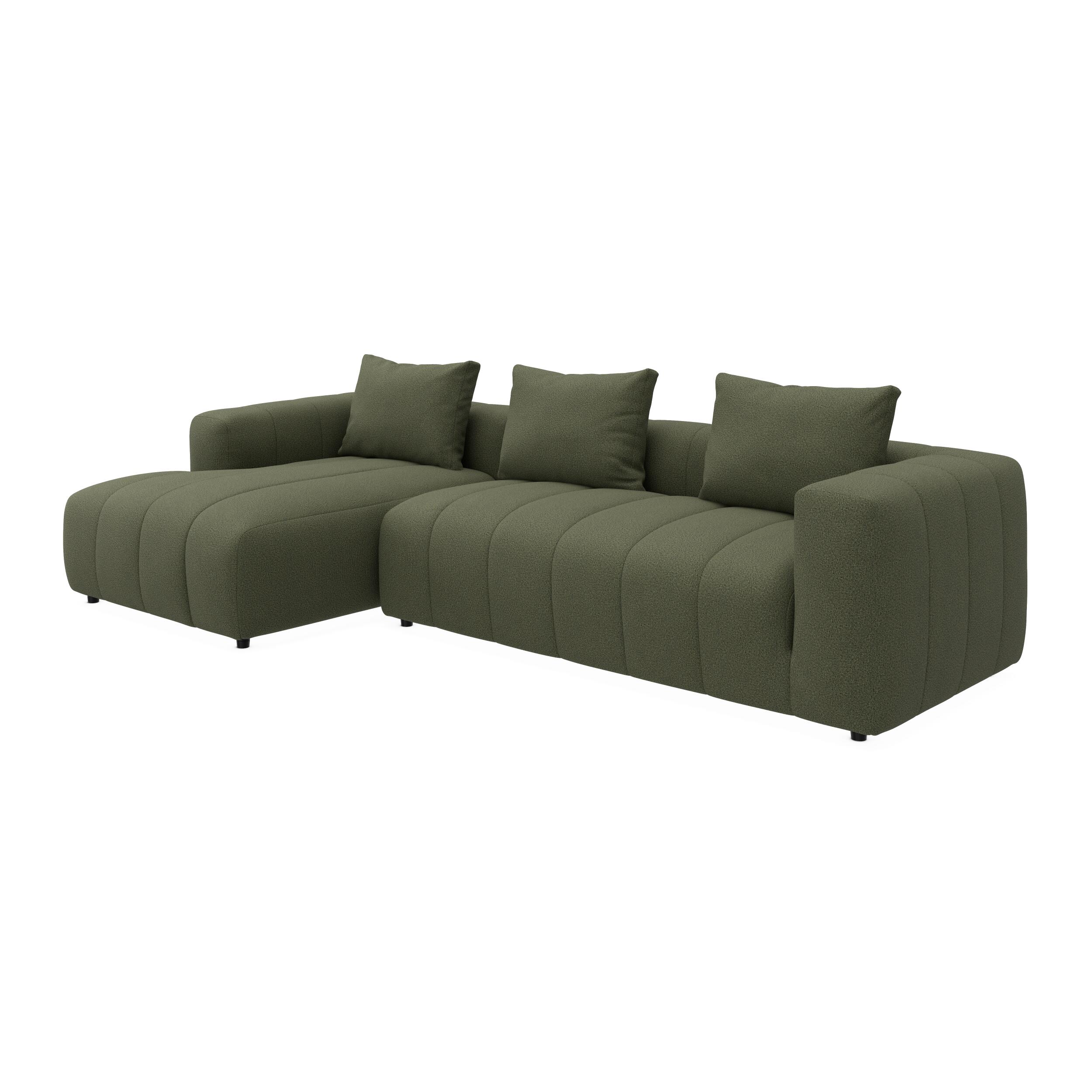 Ingvar vänstervänd soffa med schäslong 