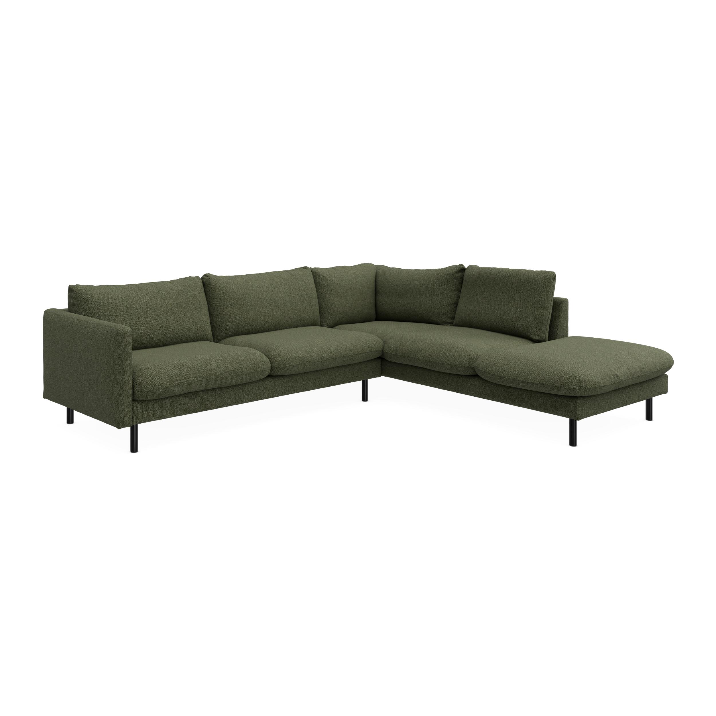 Bjorn högervänd soffa med divan 