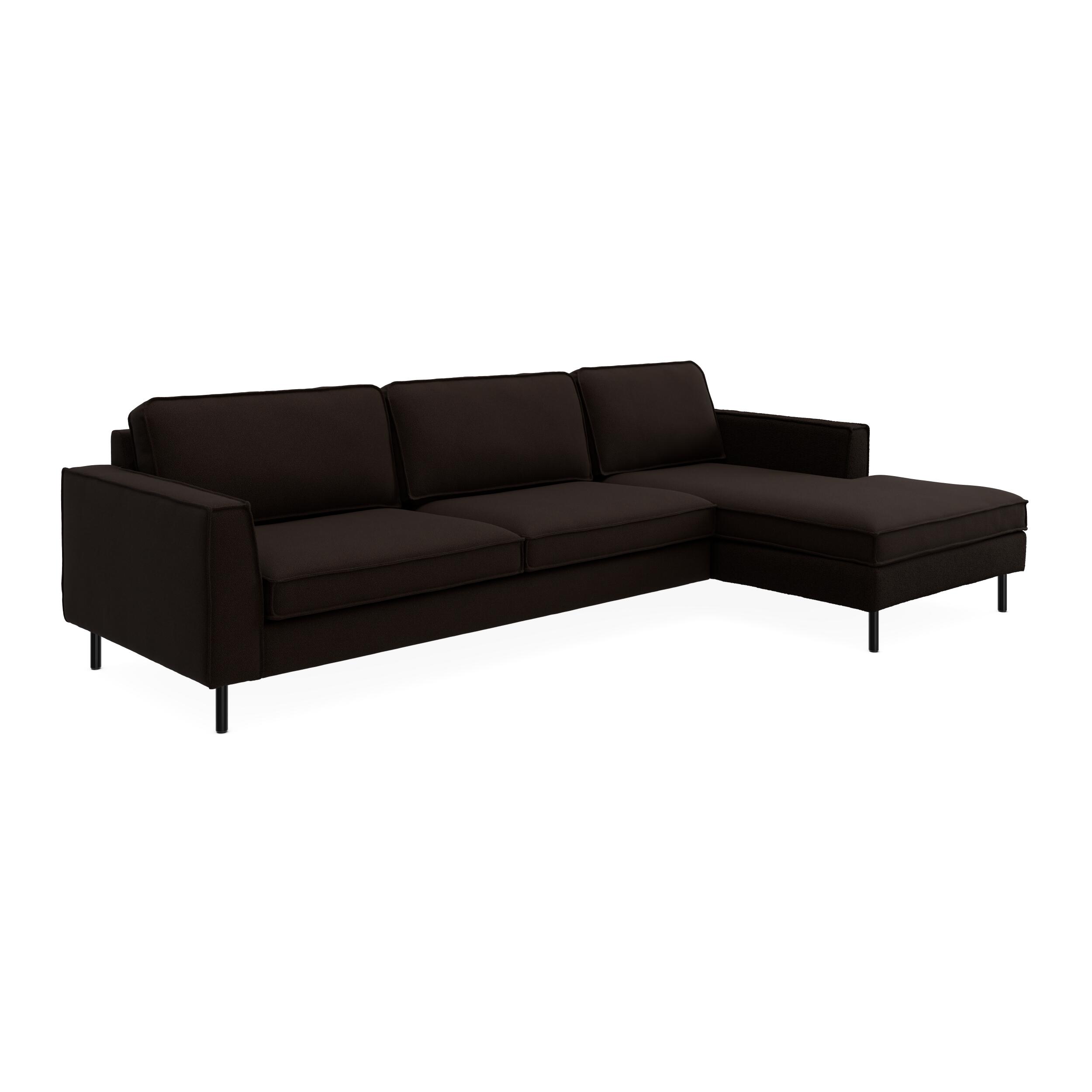 Scott högervänd soffa med schäslong 