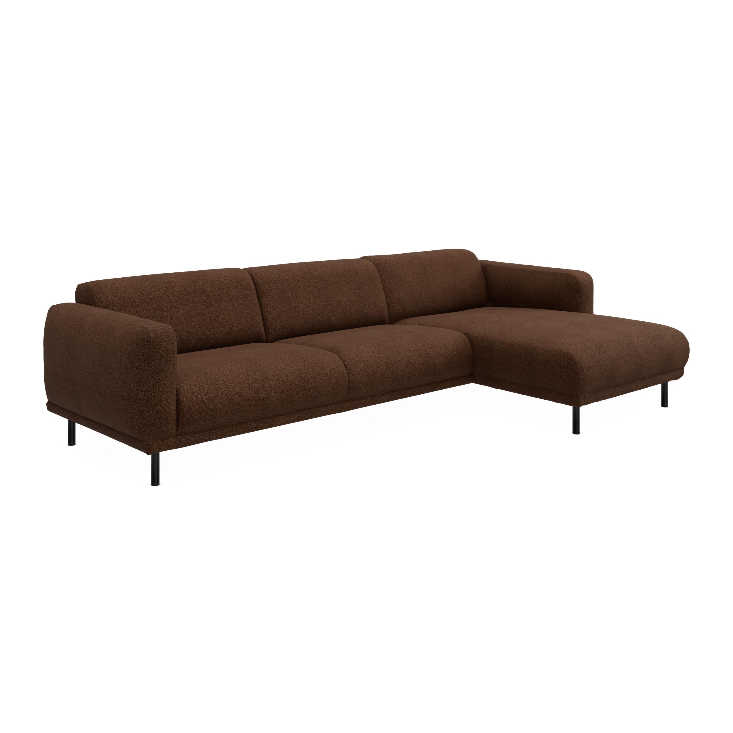 Parker högervänd soffa med schäslong 