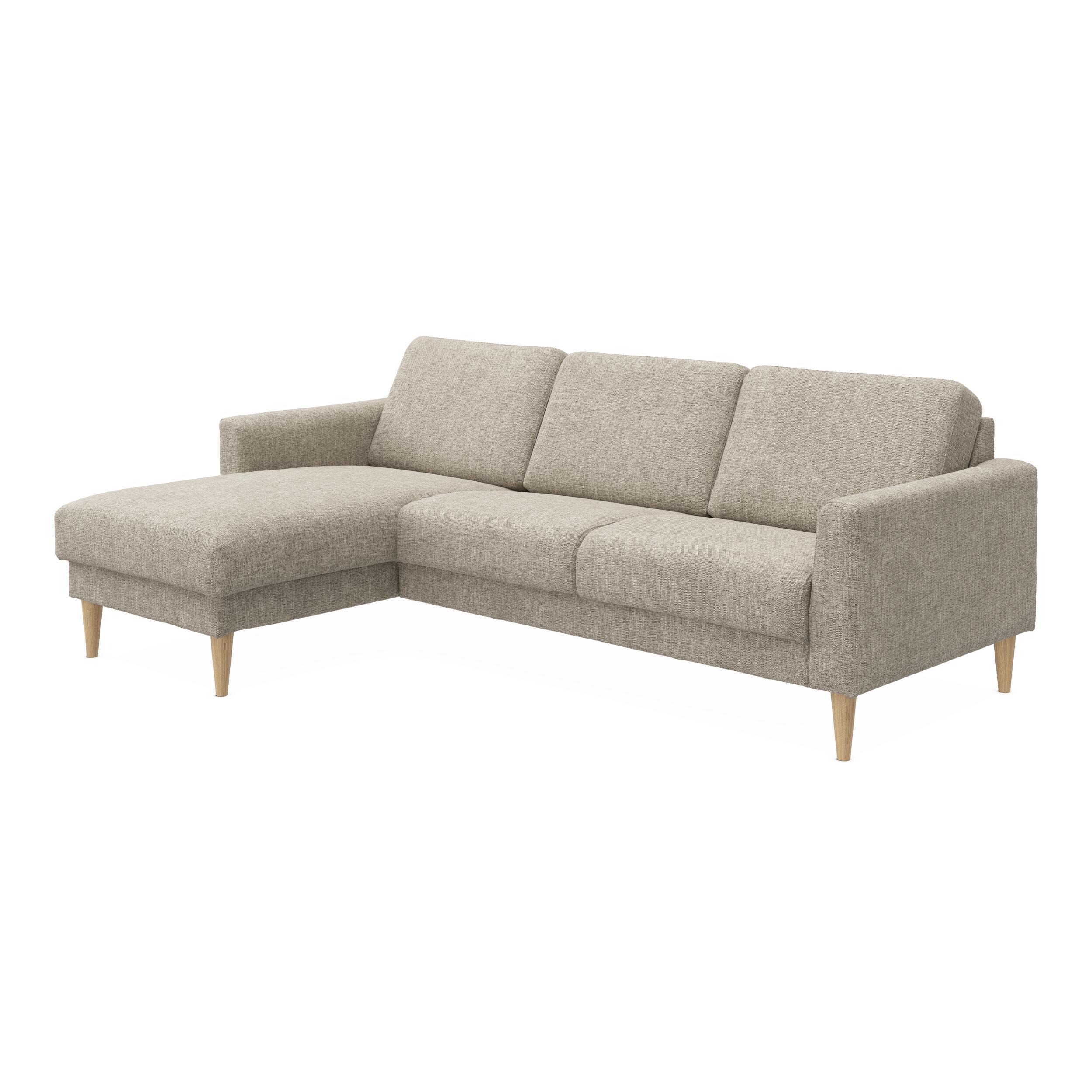 Linea vänstervänd soffa med schäslong 