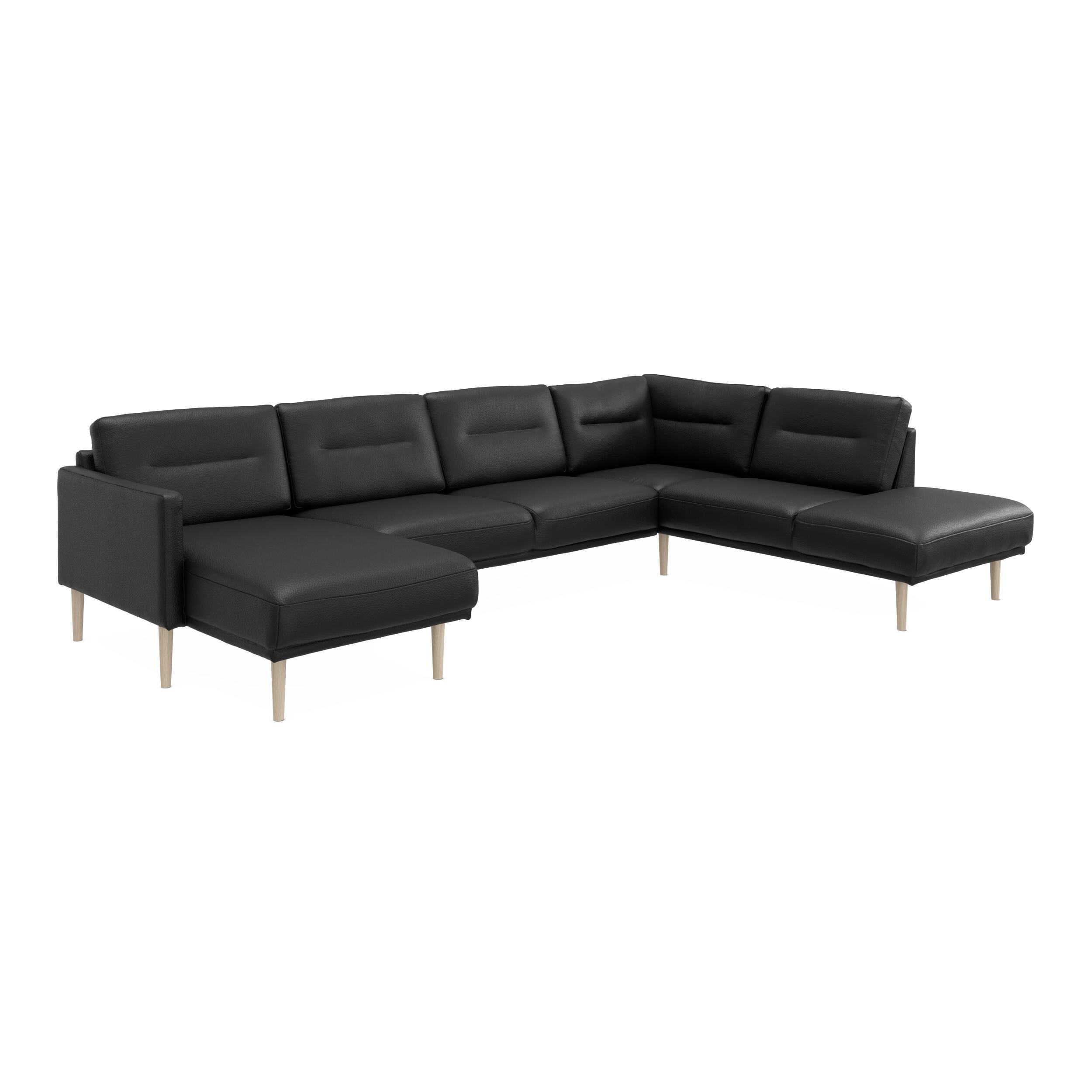 Larvik vänstervänd hörnsoffa med schäslong 