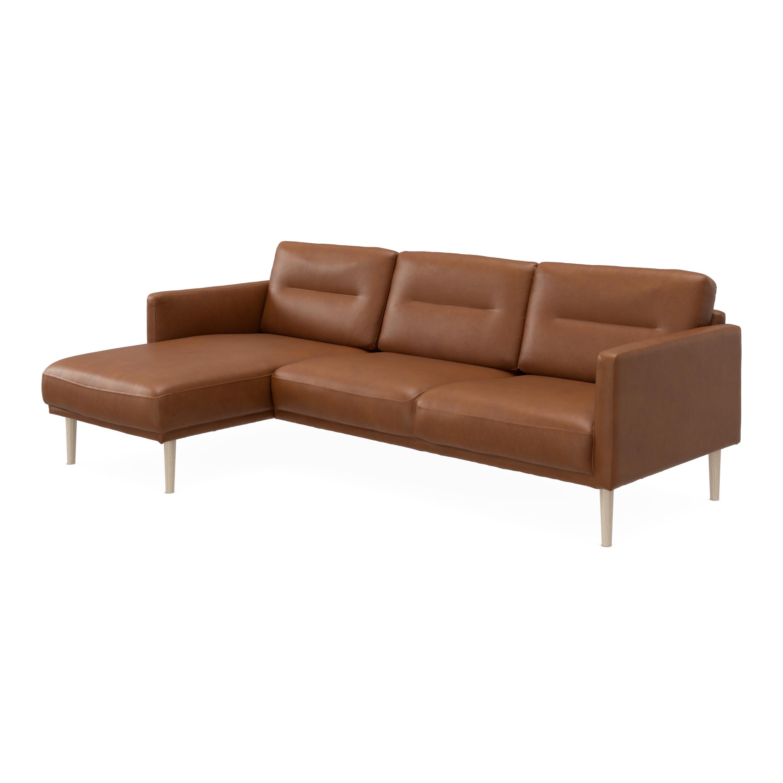 Larvik vänstervänd soffa med schäslong 