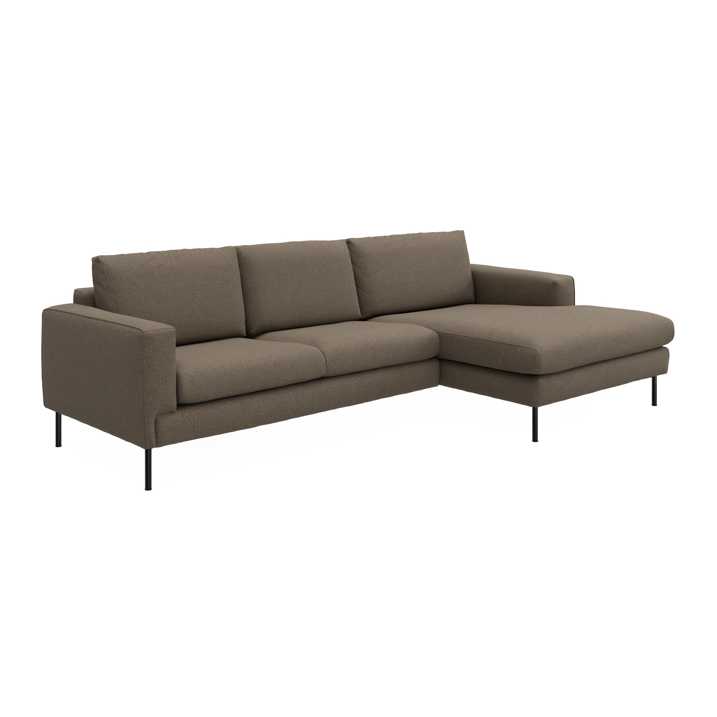Nyland högervänd soffa med schäslong 