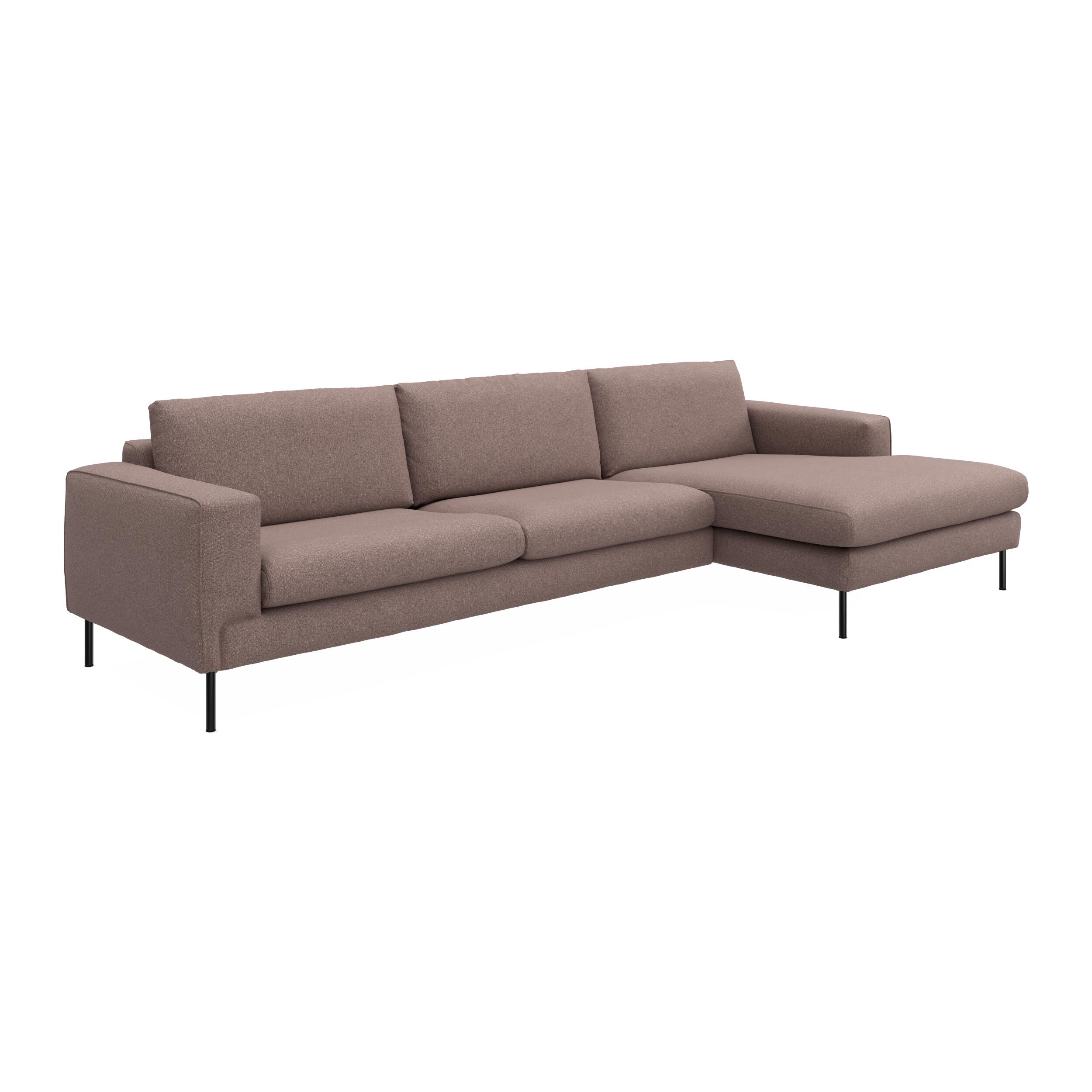 Nyland högervänd soffa med schäslong 