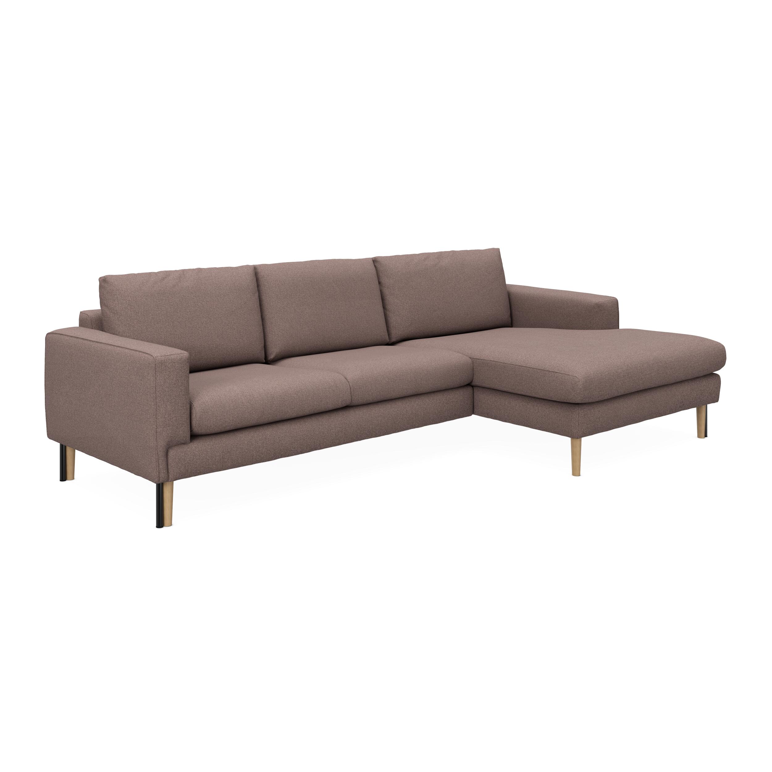 Nyland högervänd soffa med schäslong 