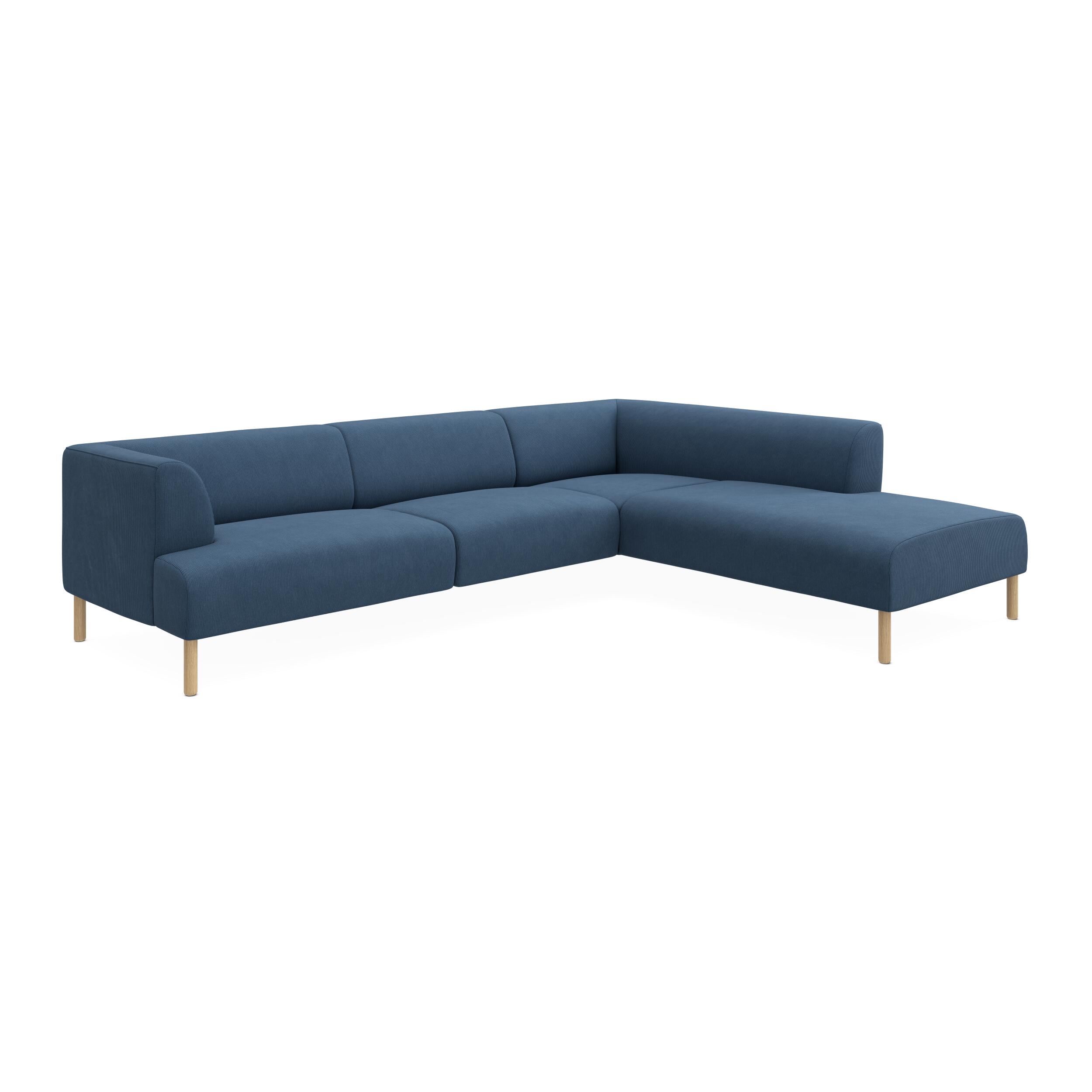 Teron högervänd soffa med divan 