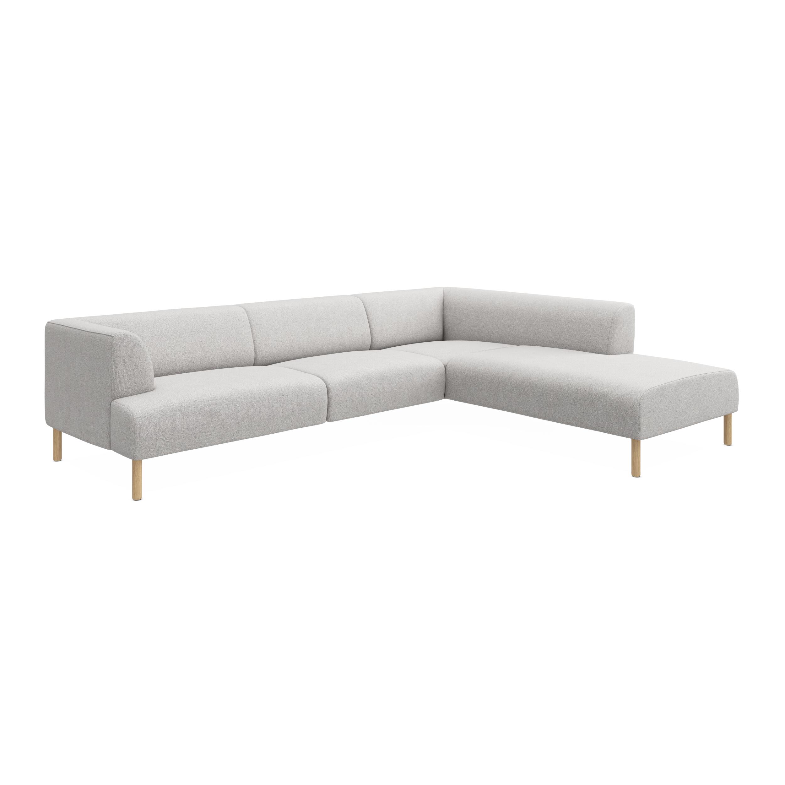 Teron högervänd soffa med divan 