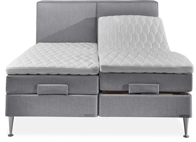 Nocturne Exclusive Ocean Inkl. 8 cm Exclusive bäddmadrasser, 180 x 210 cm ställbar säng