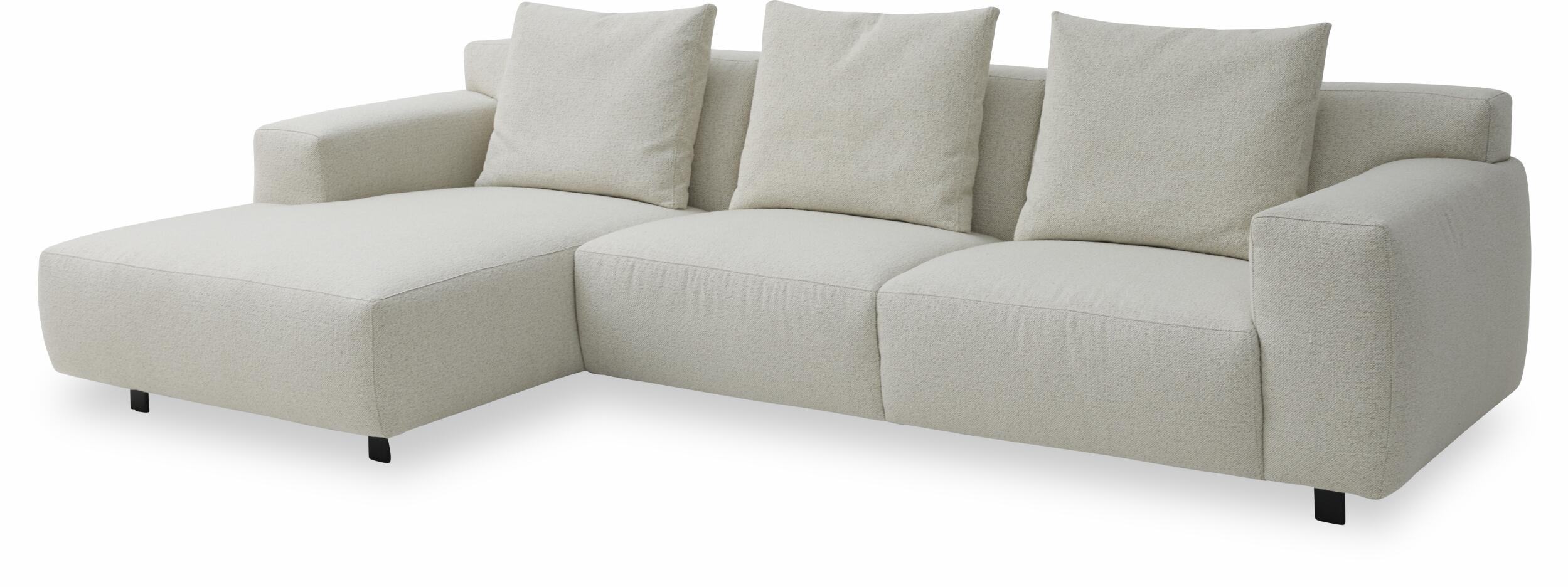 Siena vänstervänd soffa med schäslong 