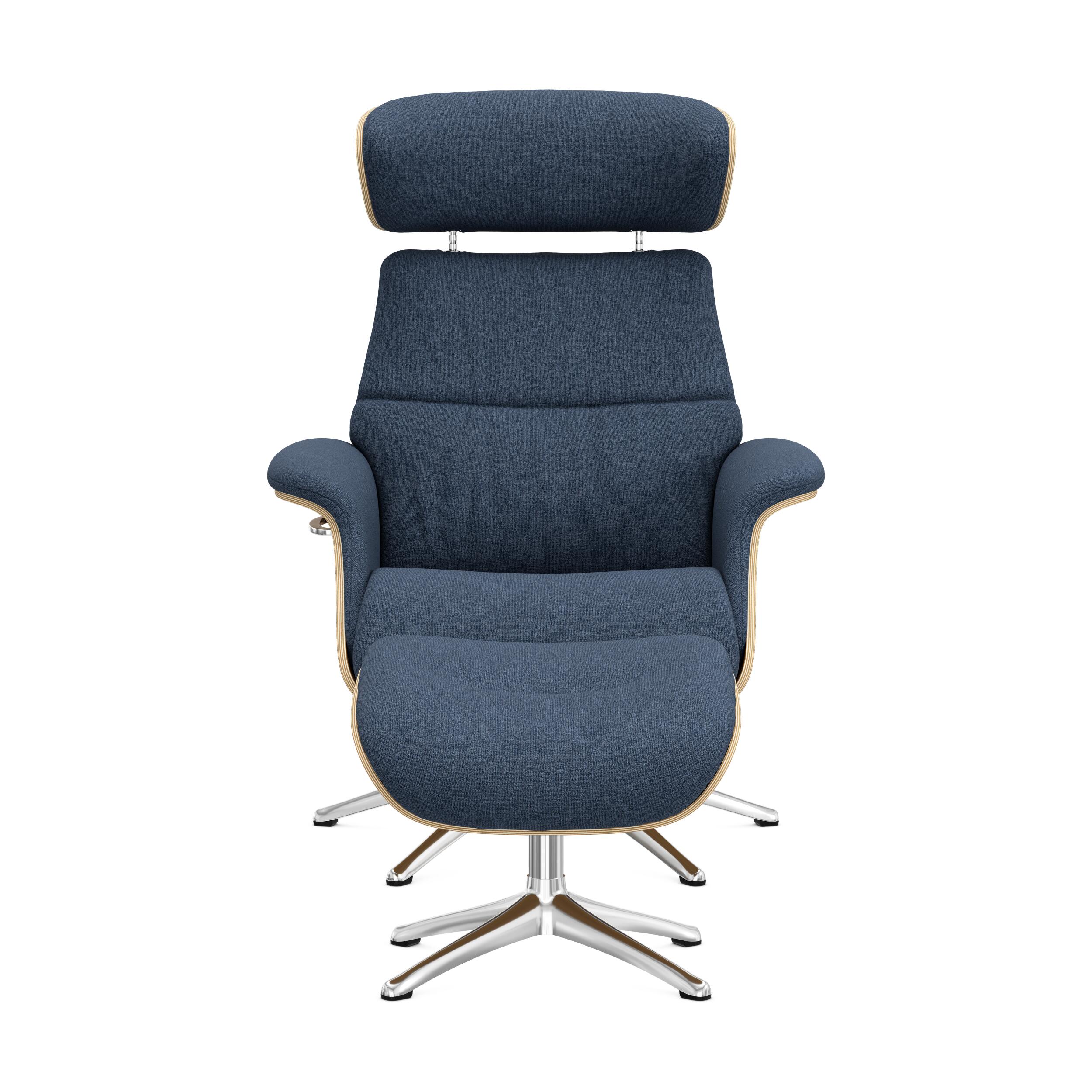 FlexLux Clement M fåtölj & fotpall 