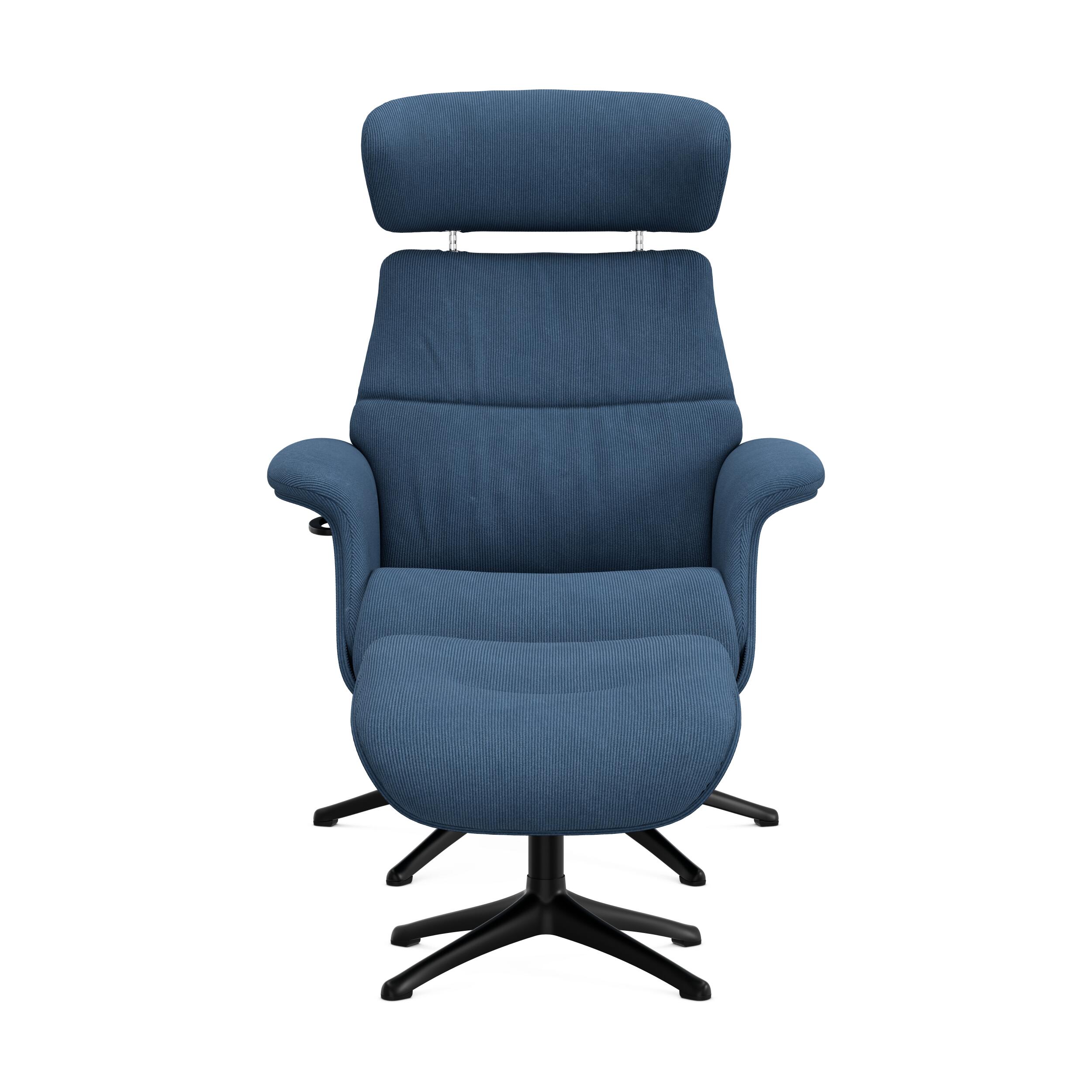 FlexLux Clement Medium fåtölj & fotpall 