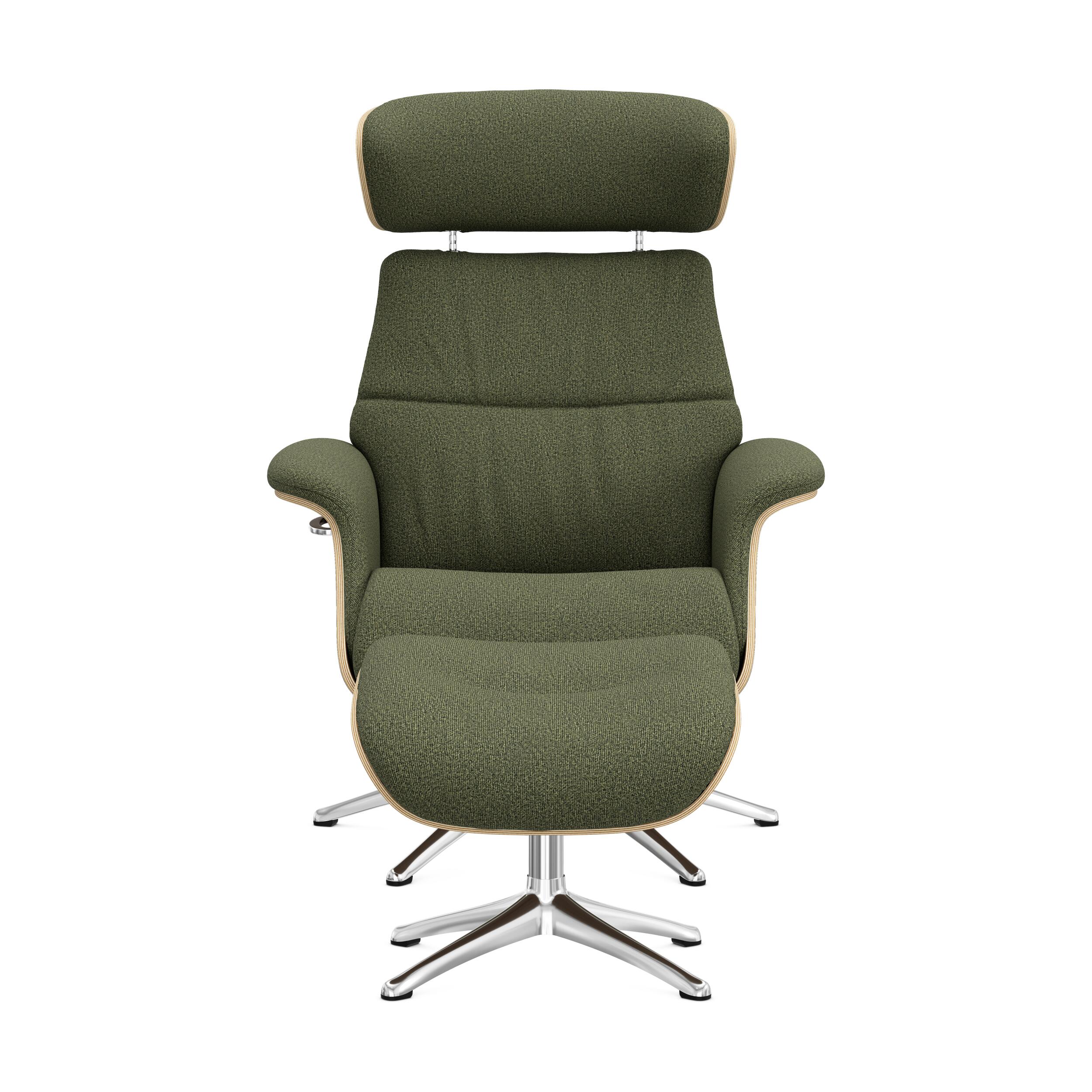 FlexLux Clement Medium fåtölj & fotpall 