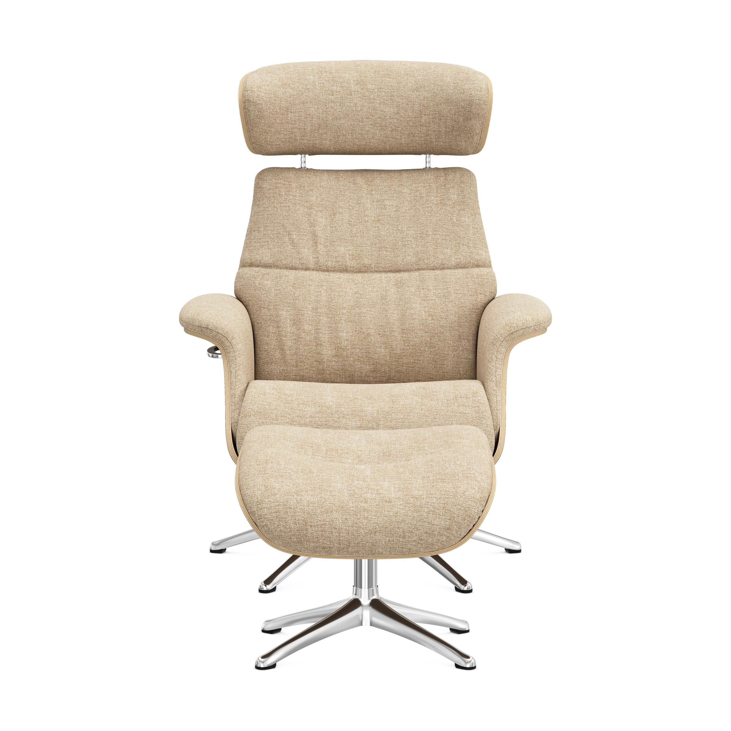 FlexLux Clement Medium fåtölj & fotpall 