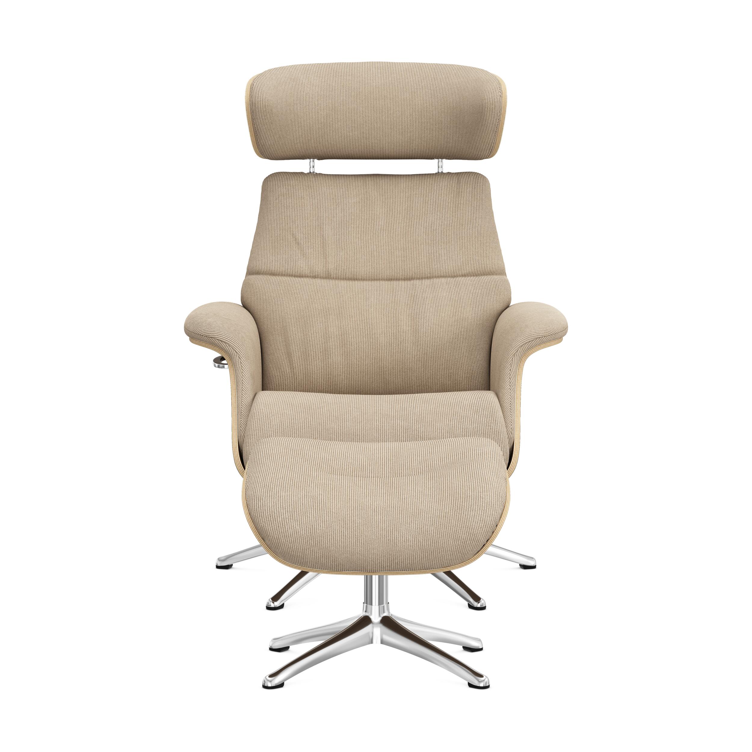 FlexLux Clement Medium fåtölj & fotpall 