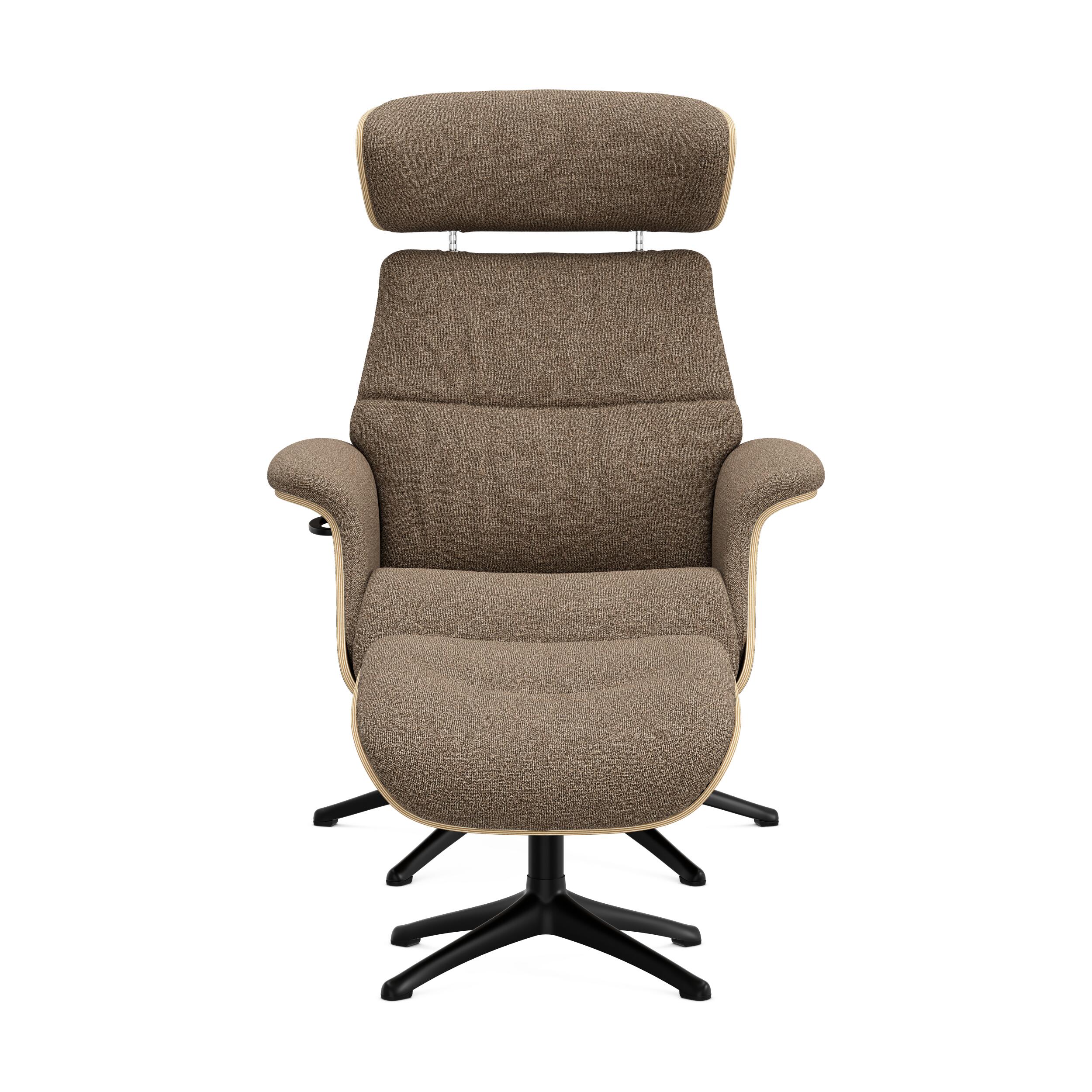 FlexLux Clement Medium fåtölj & fotpall 