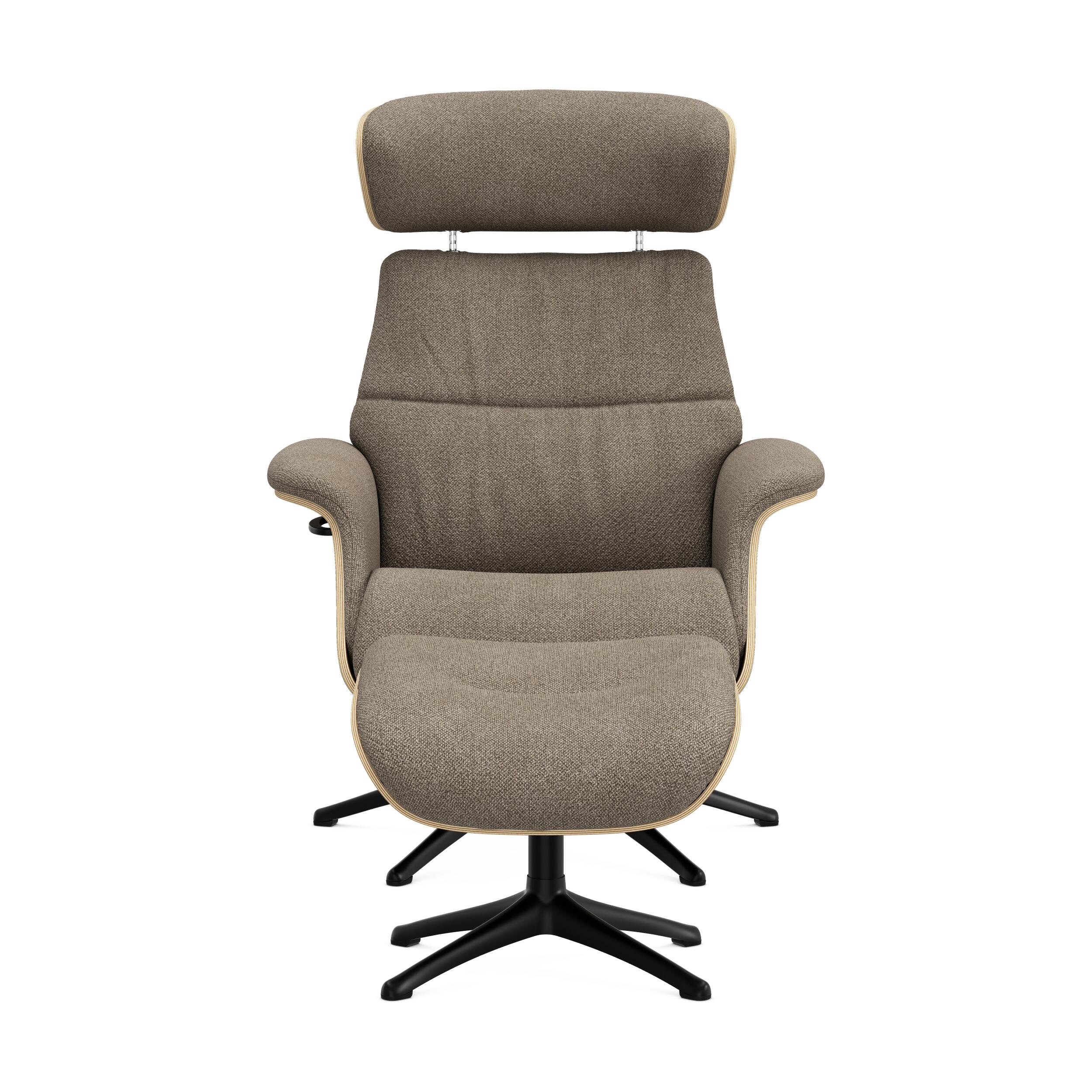 FlexLux Clement Medium fåtölj & fotpall 