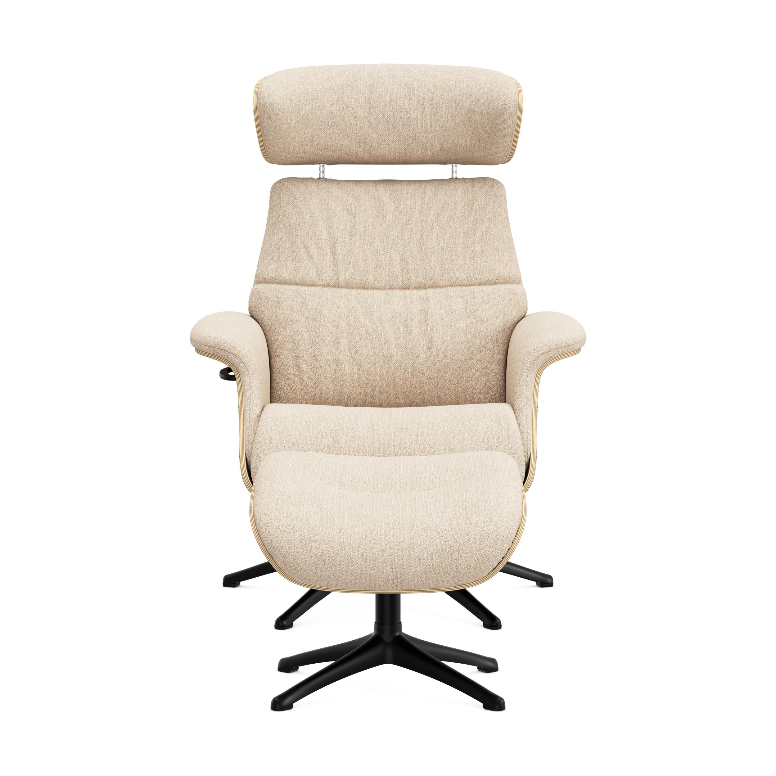 FlexLux Clement Medium fåtölj & fotpall 