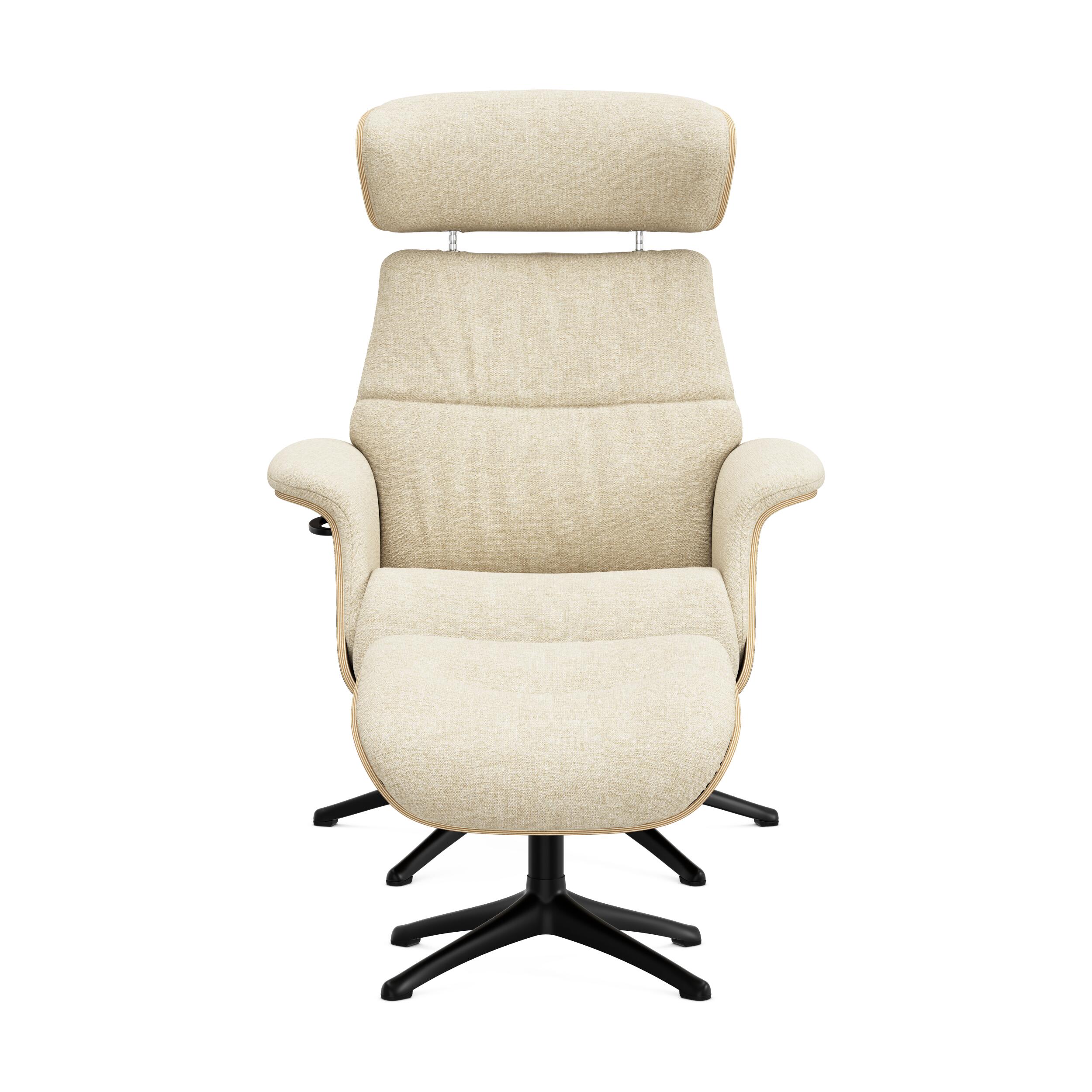 FlexLux Clement Medium fåtölj & fotpall 
