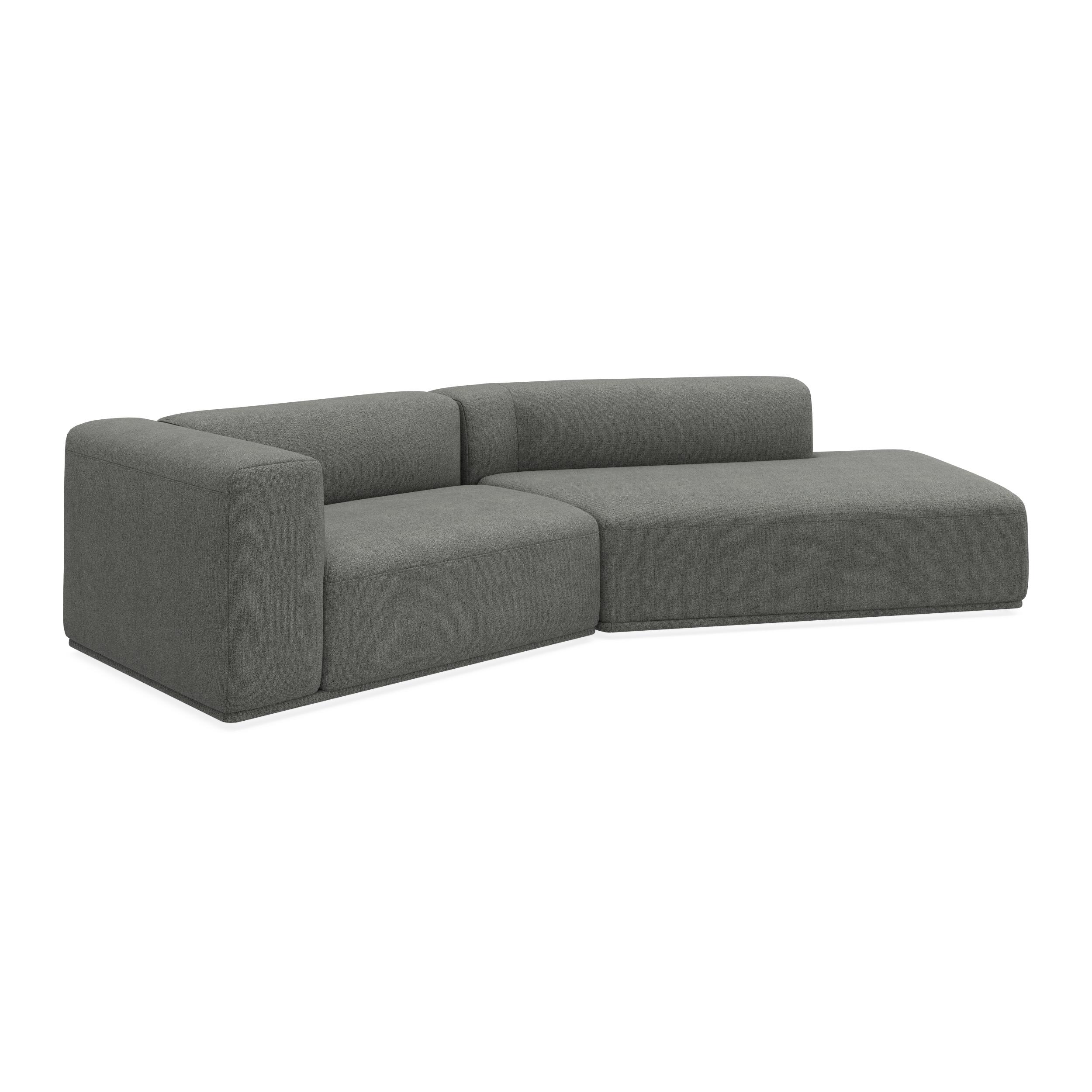 Zano 2-sits vänstervänd soffa med divan