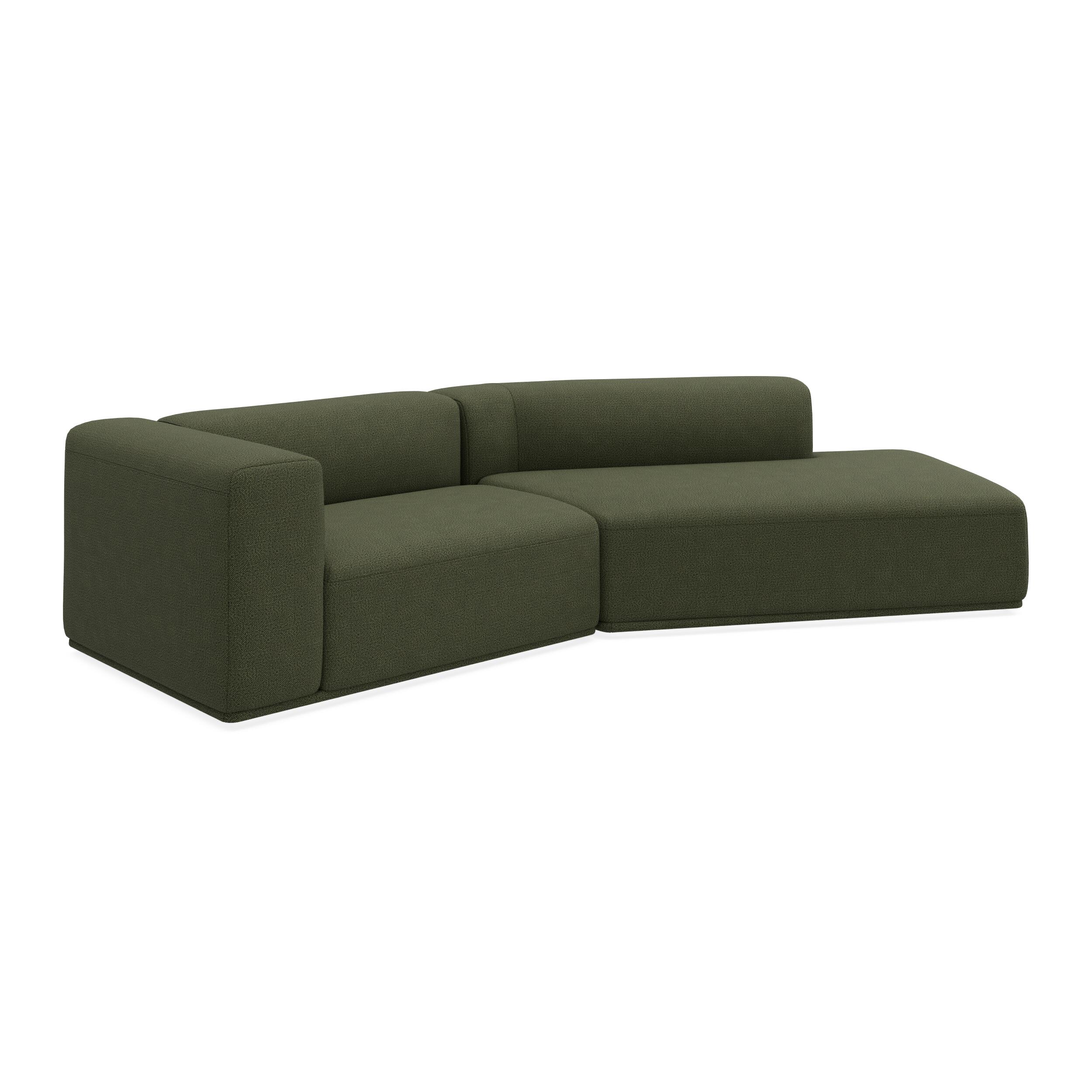 Zano 2-sits vänstervänd soffa med divan