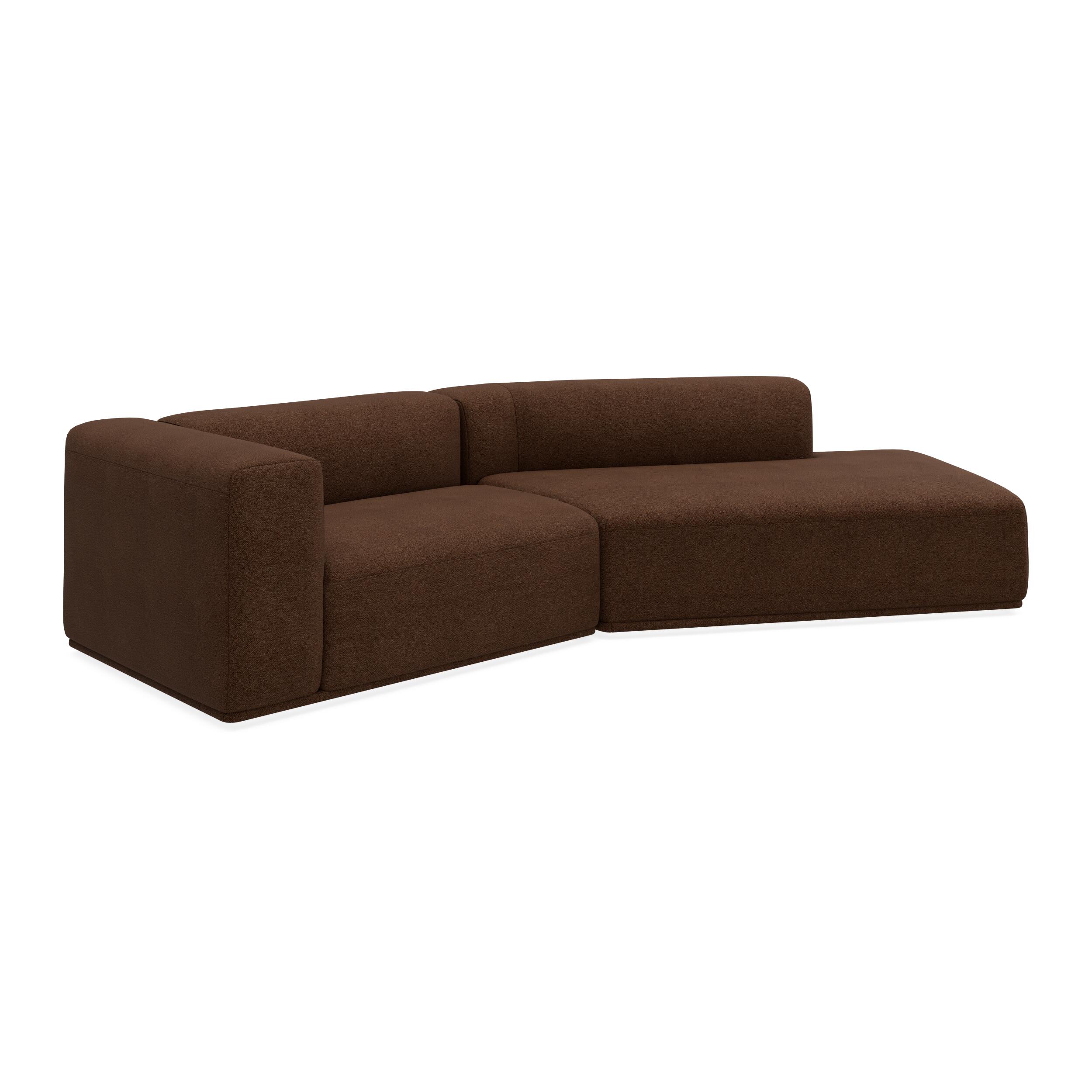 Zano 2-sits vänstervänd soffa med divan