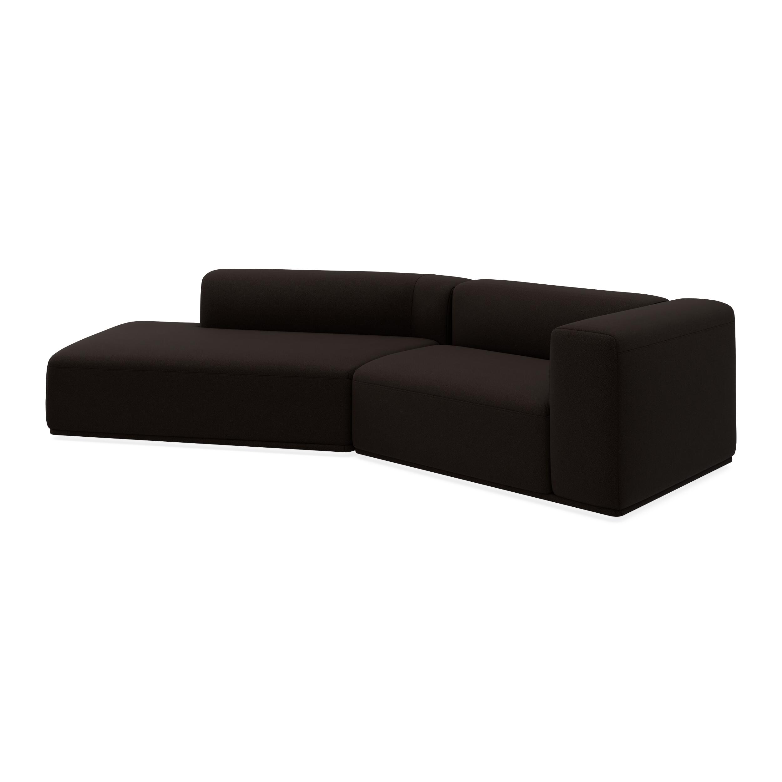 Zano 2-sits högervänd soffa med divan