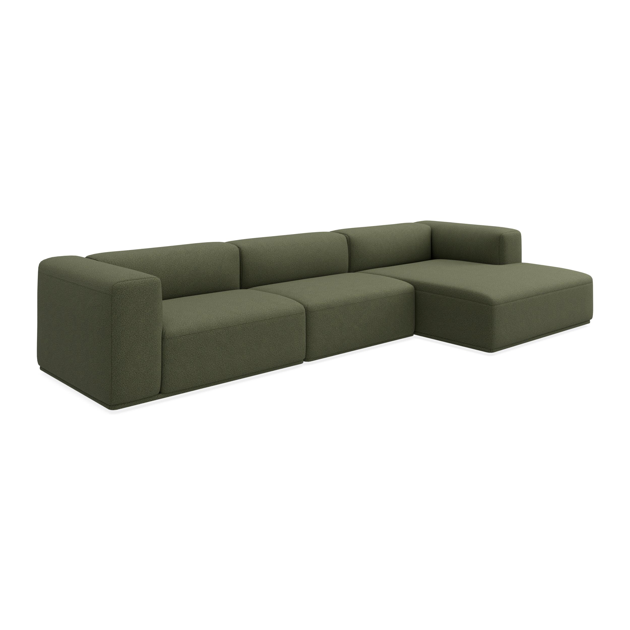 Zano 3-sits högervänd soffa med schäslong