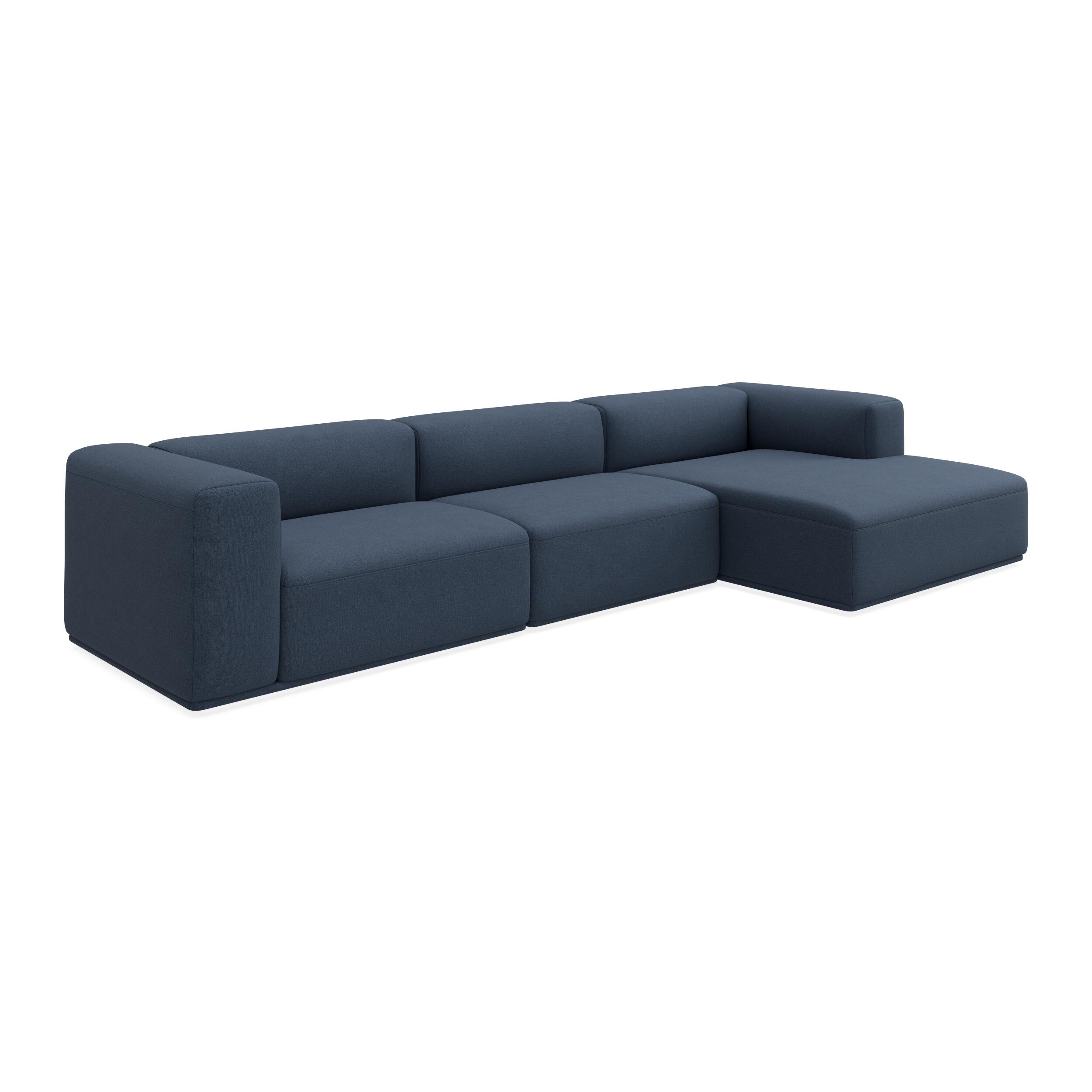 Zano 3-sits högervänd soffa med schäslong