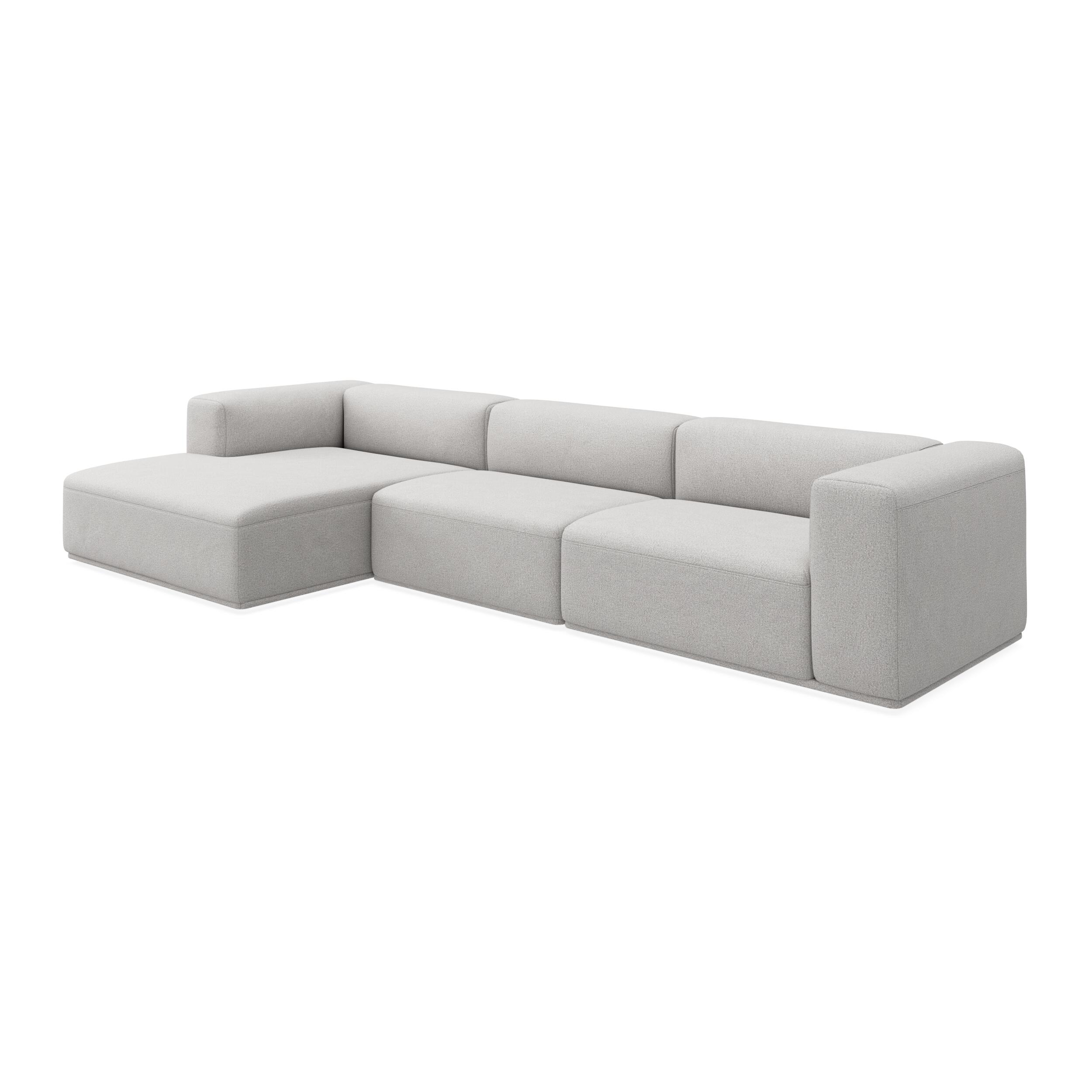 Zano 3-sits vänsterrvänd soffa med schäslong