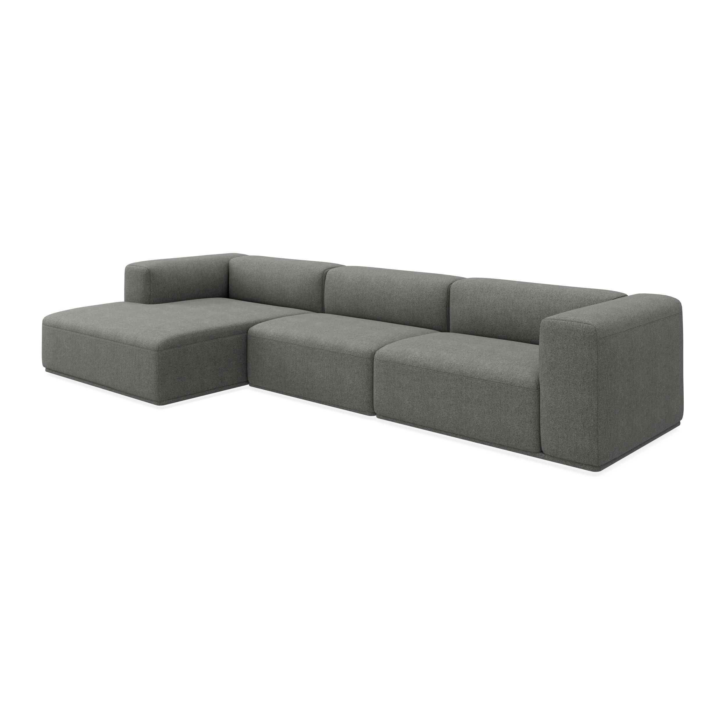 Zano 3-sits vänsterrvänd soffa med schäslong