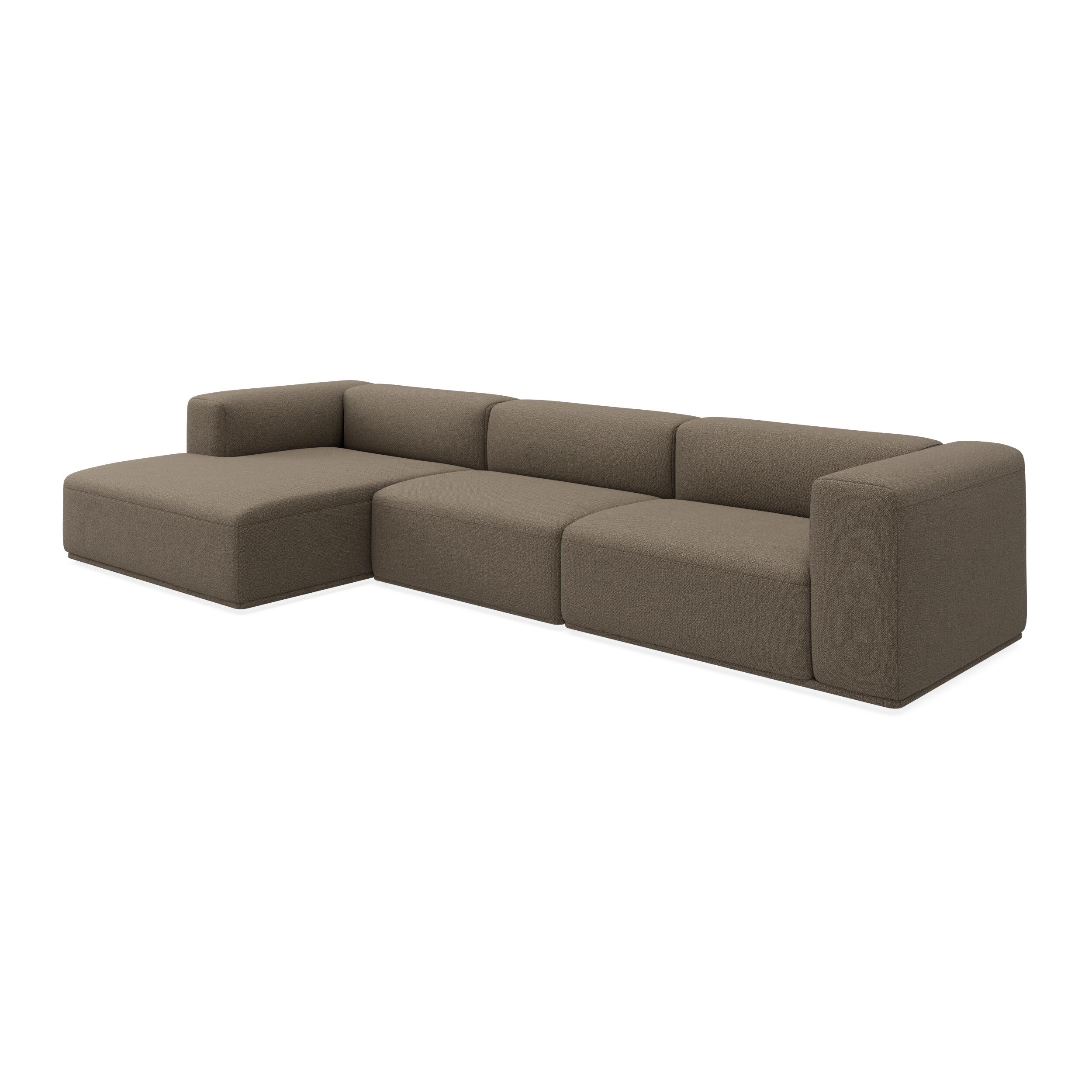 Zano 3-sits vänsterrvänd soffa med schäslong