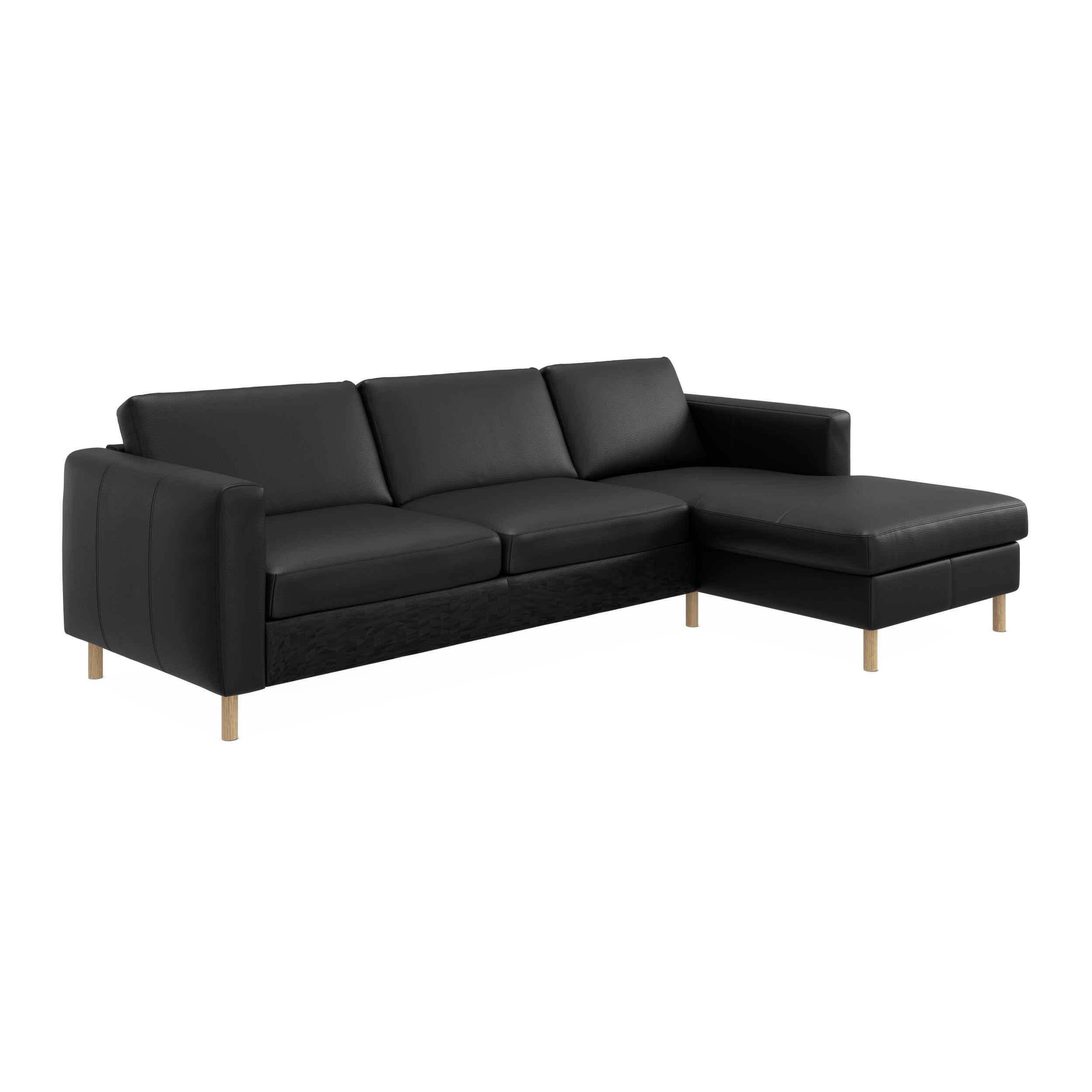 Signatur 3-sits högervänd soffa med schäslong