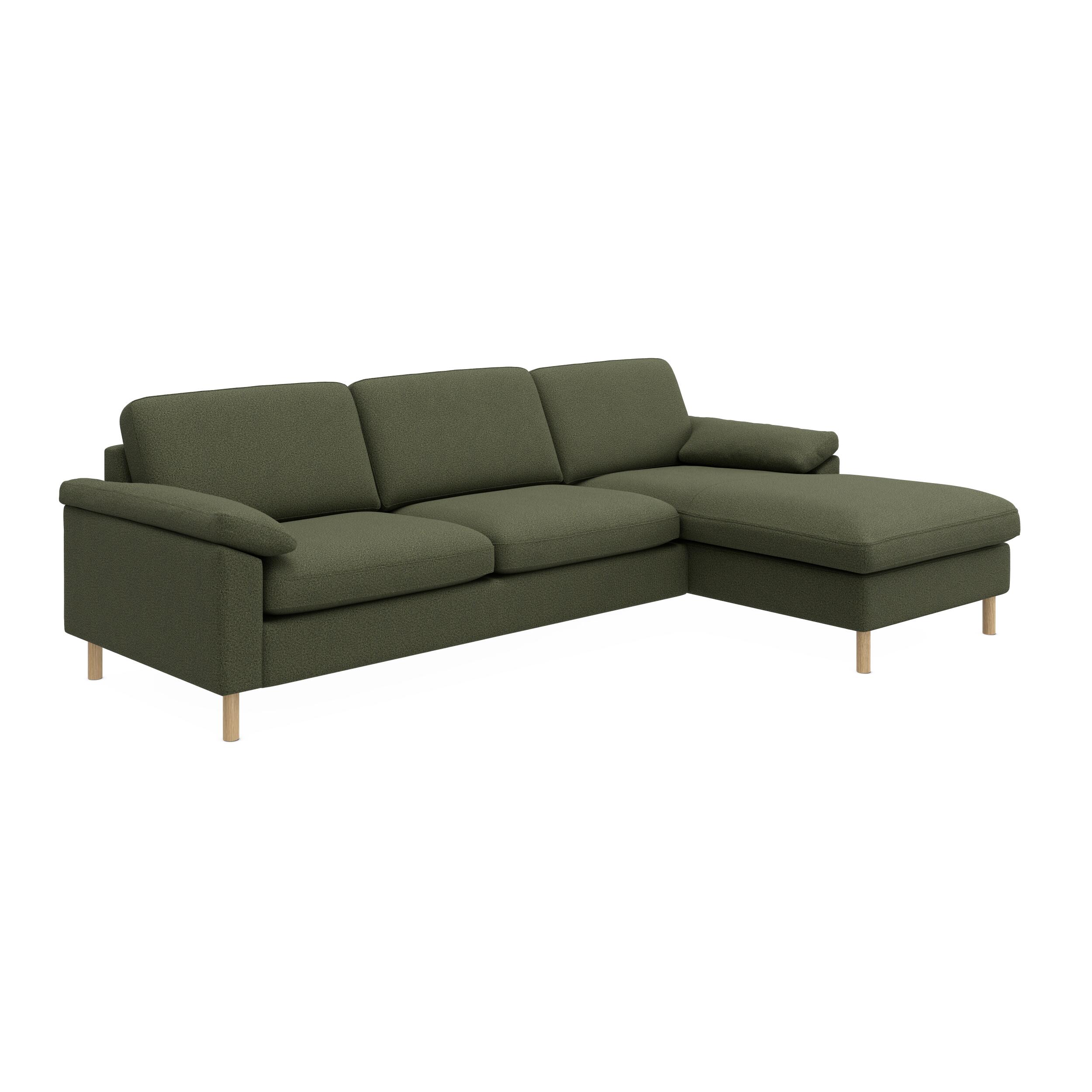 Signatur 3-sits högervänd soffa med schäslong