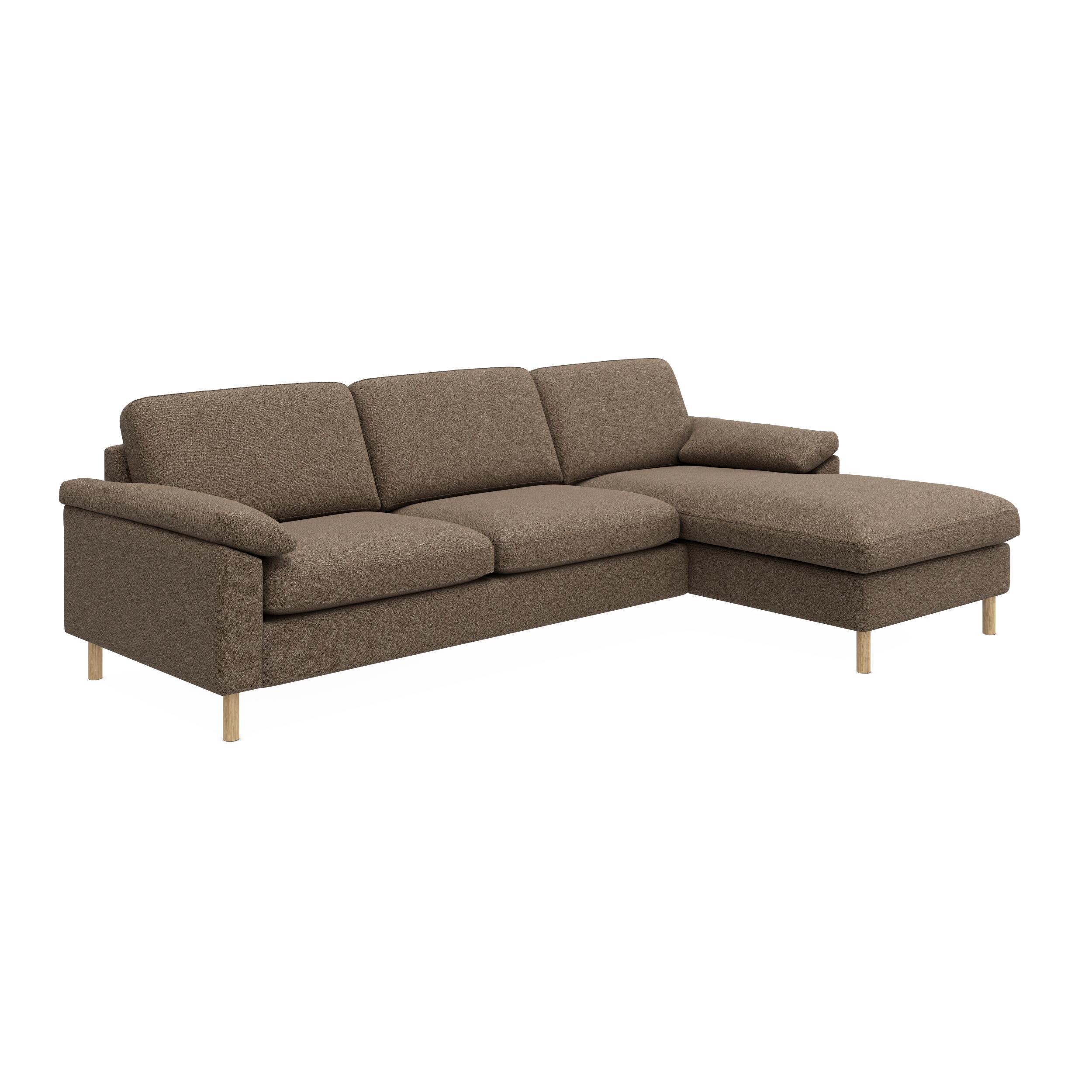 Signatur 3-sits högervänd soffa med schäslong