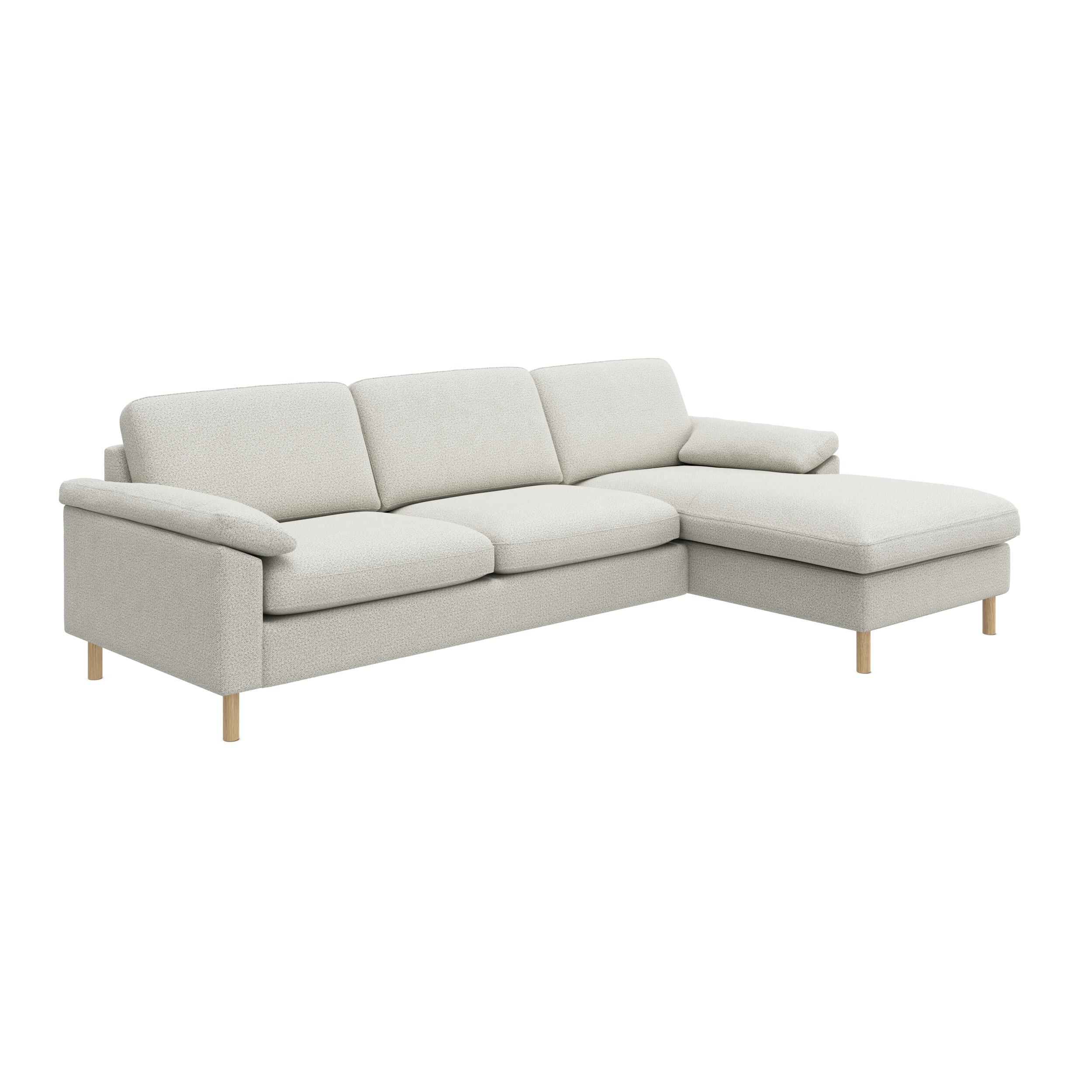 Signatur 3-sits högervänd soffa med schäslong