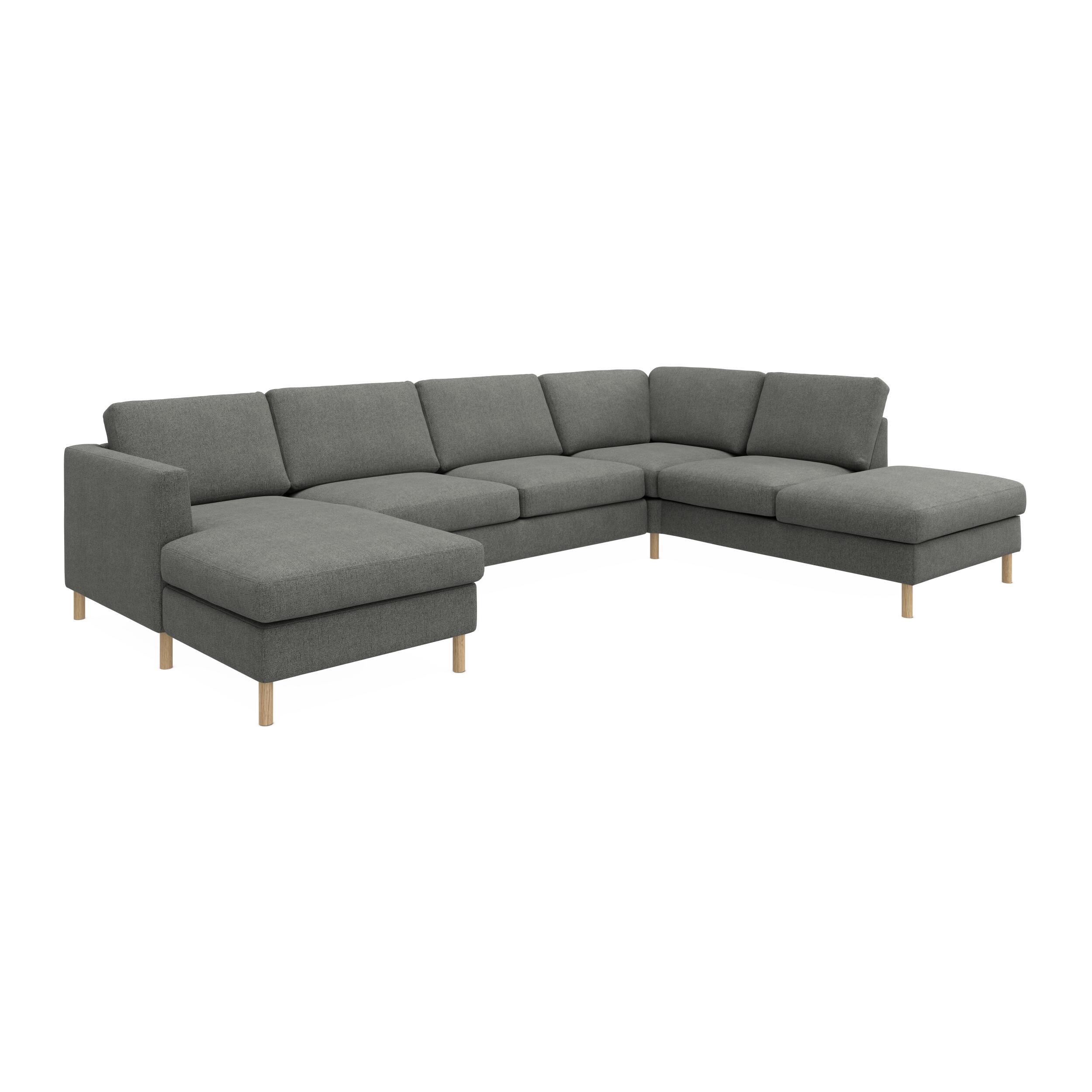 Signatur 5-sits vänstervänd U-soffa