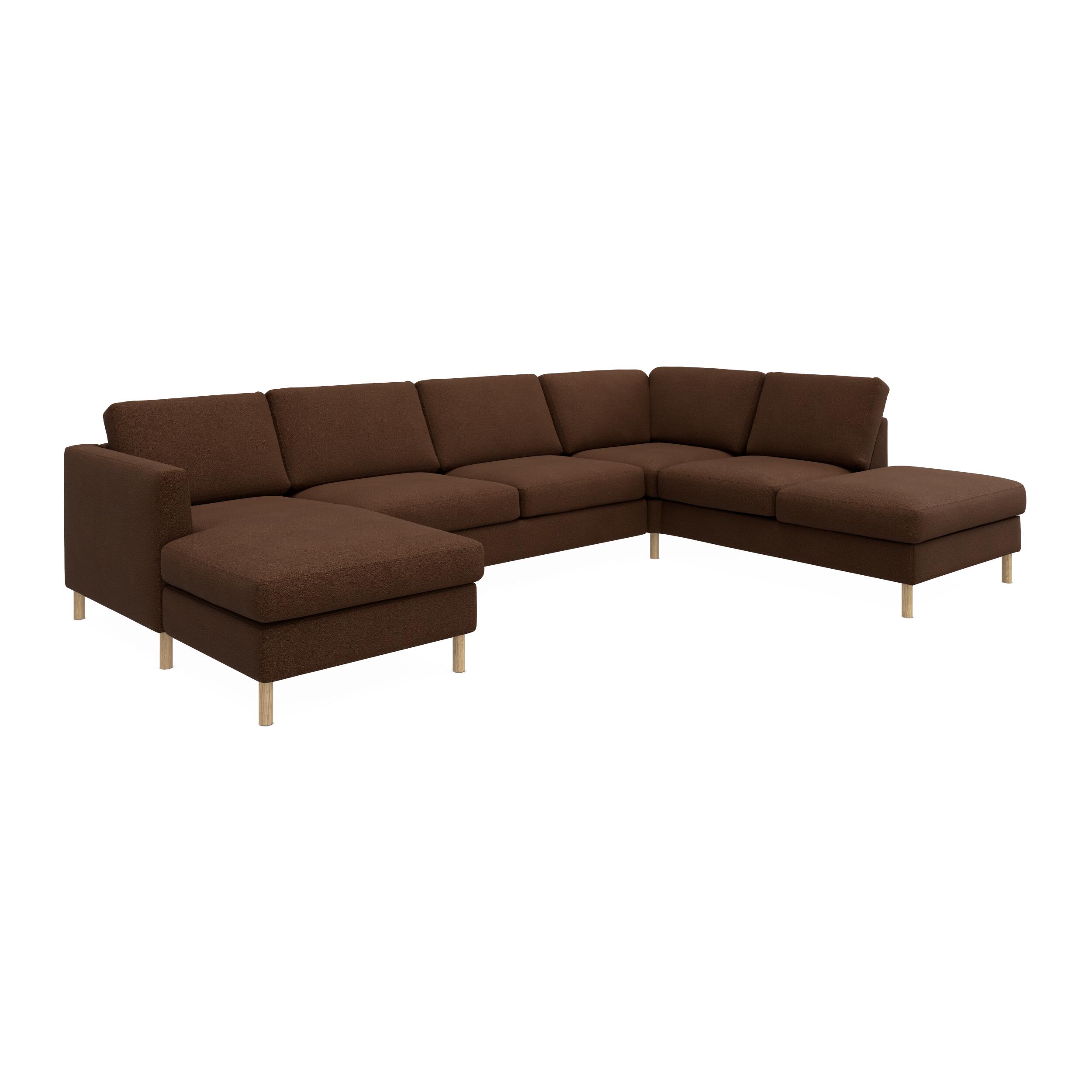 Signatur 5-sits vänstervänd U-soffa