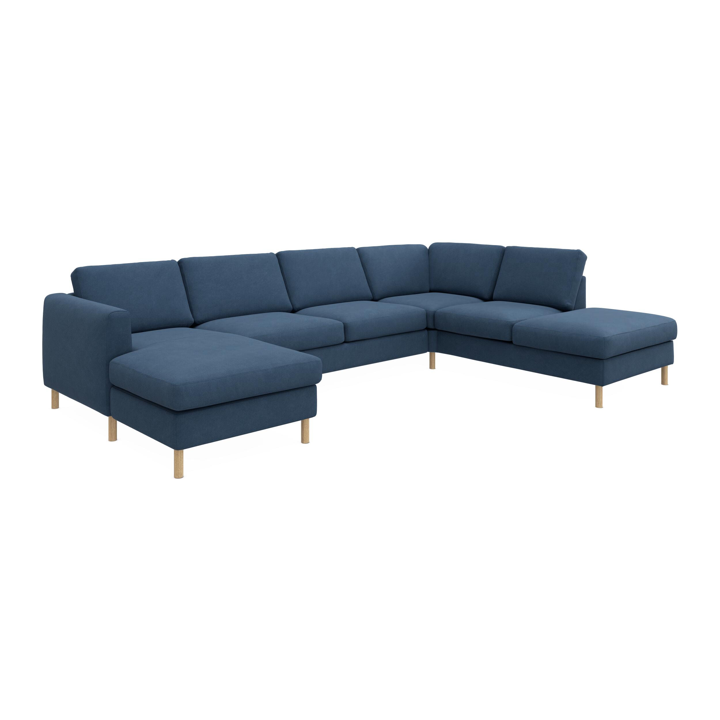 Signatur 5-sits vänstervänd U-soffa