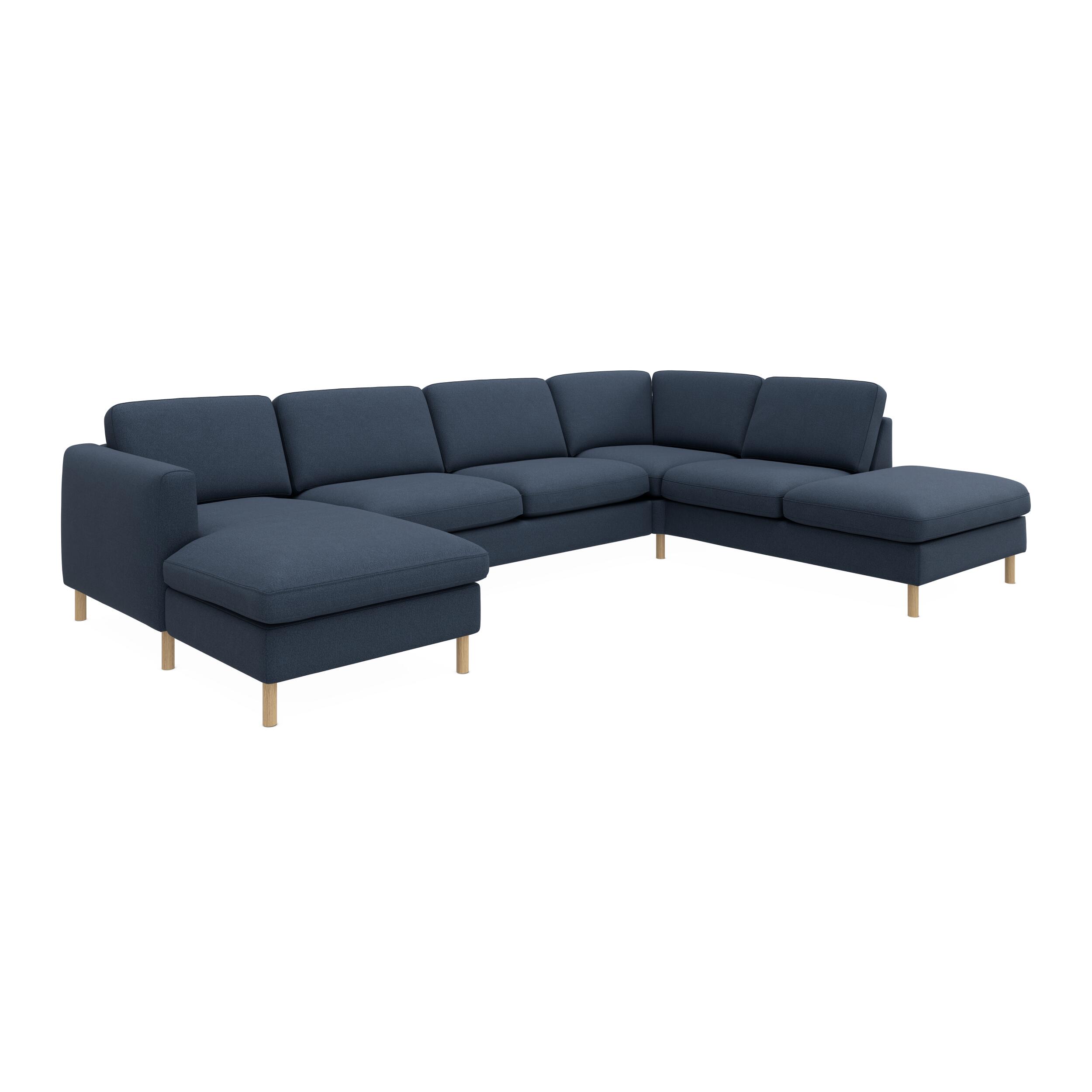 Signatur 5-sits vänstervänd U-soffa