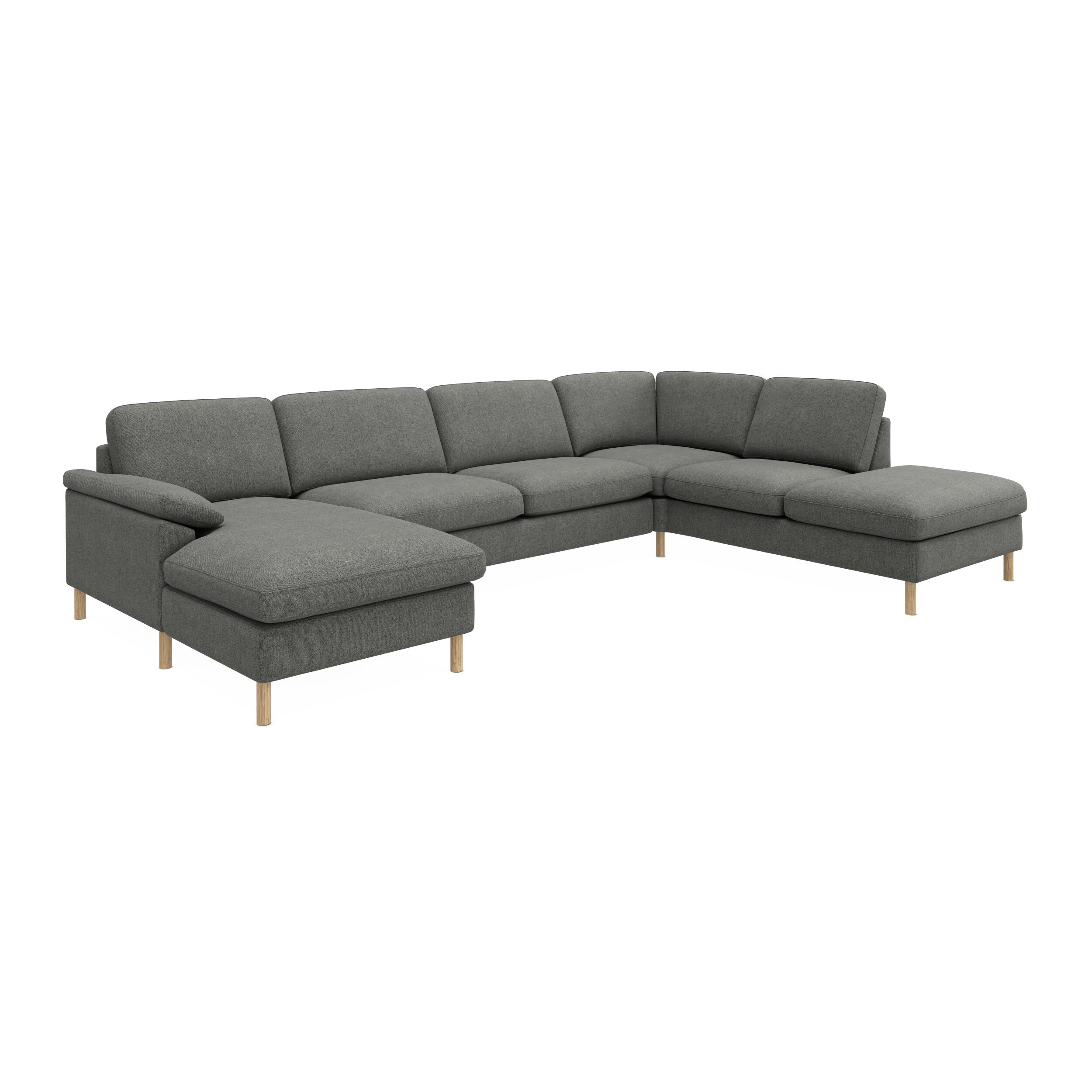 Signatur 5-sits vänstervänd U-soffa