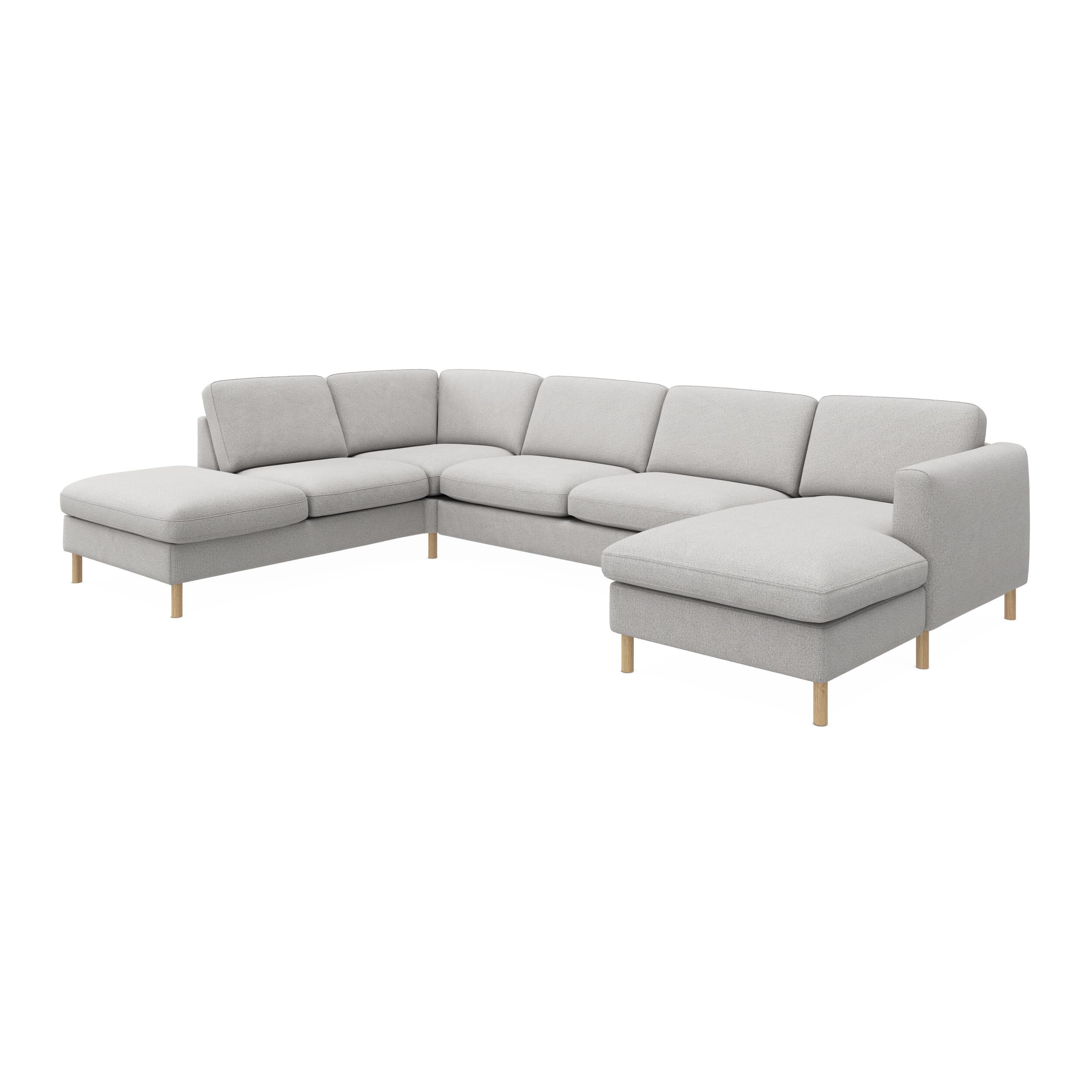 Signatur 5-sits högervänd U-soffa