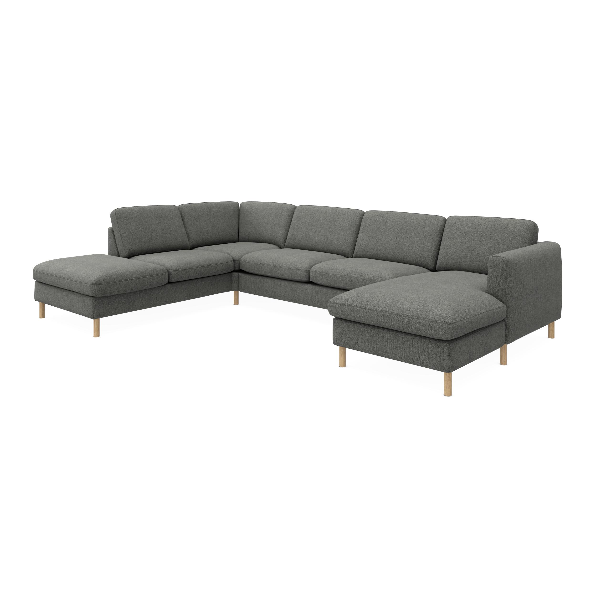 Signatur 5-sits högervänd U-soffa